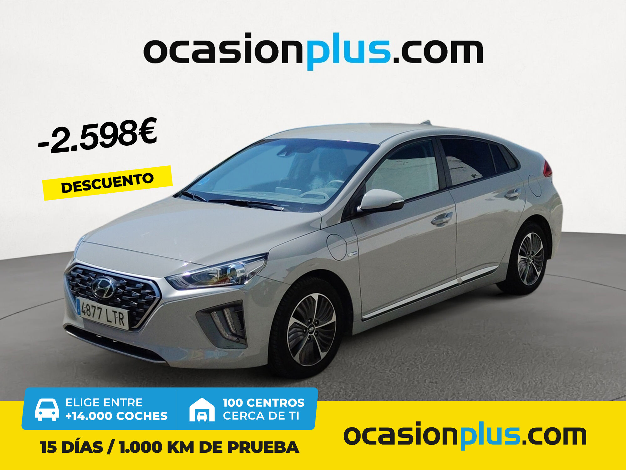 HYUNDAI Ioniq (1.6 GDI PHEV Klass DCT 104 kW (141 CV)) en Madrid