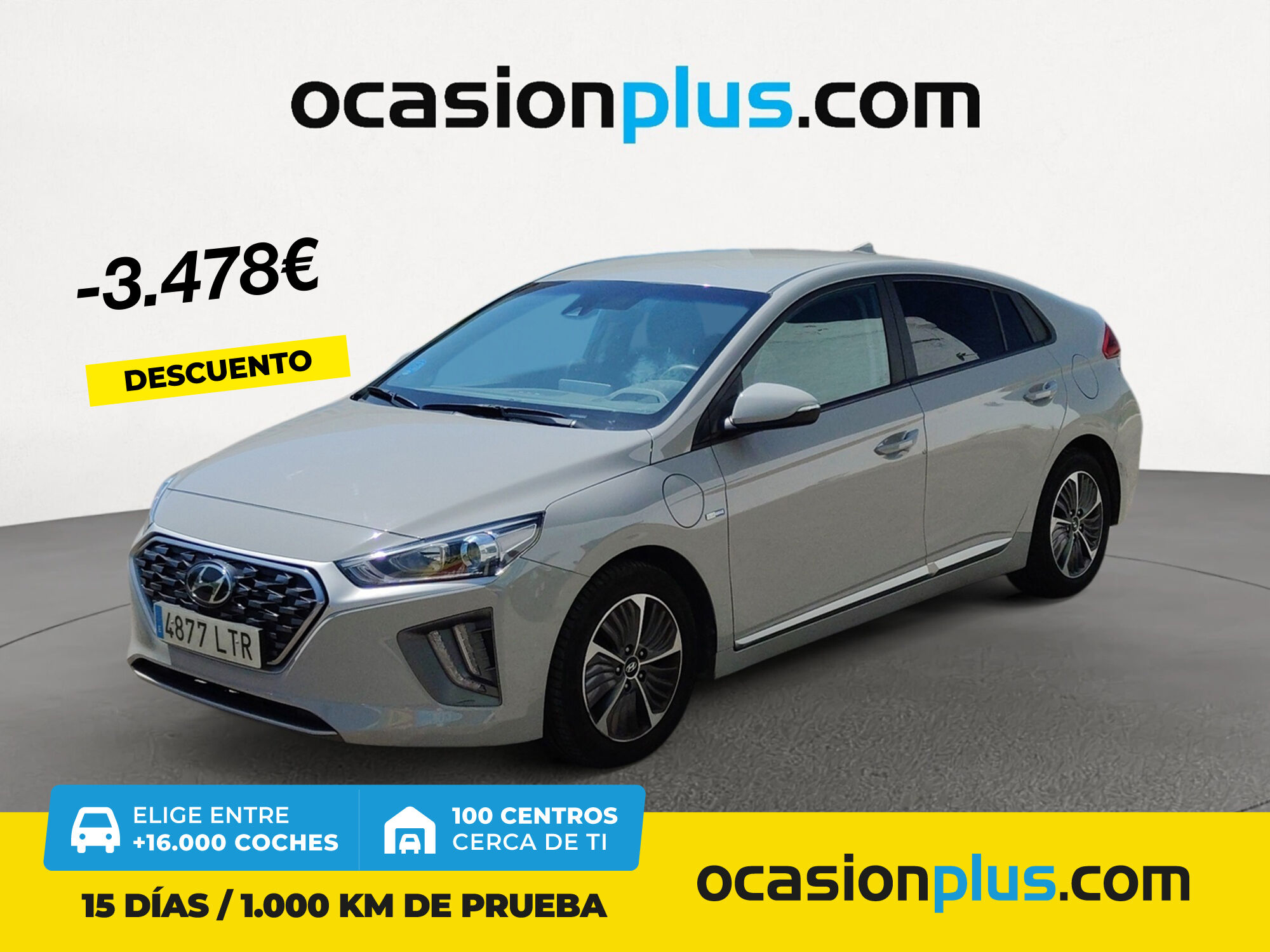 HYUNDAI Ioniq (1.6 GDI PHEV Klass DCT 104 kW (141 CV)) en Madrid