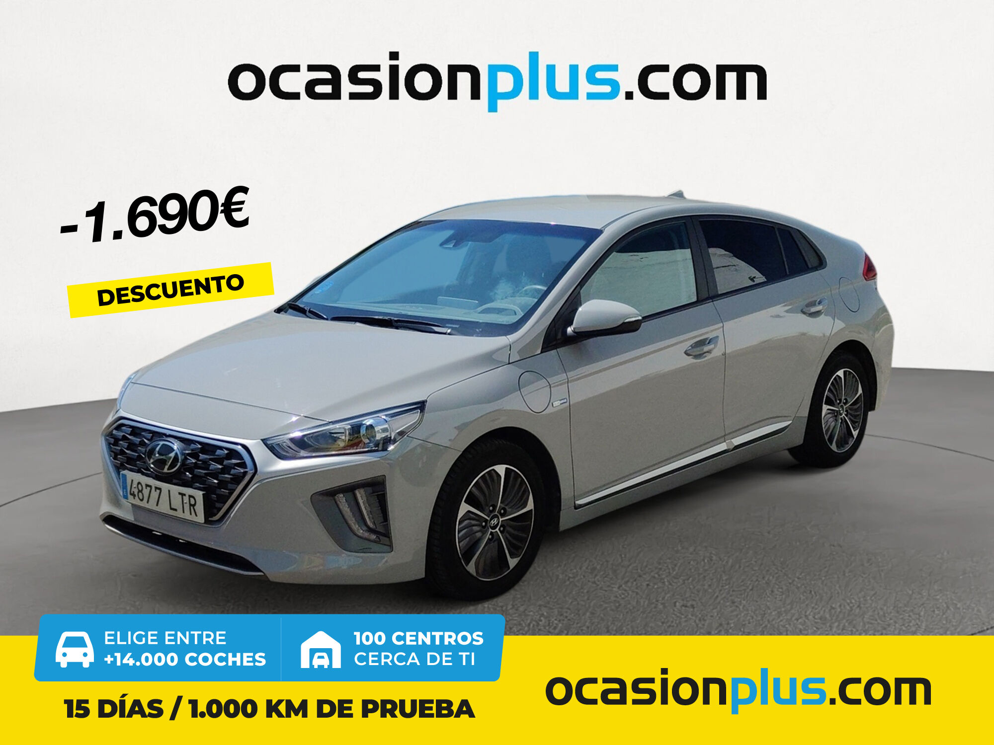 HYUNDAI Ioniq (1.6 GDI PHEV Klass DCT 104 kW (141 CV)) en Madrid