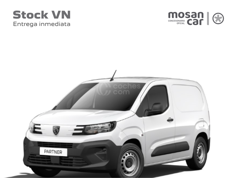 Foto del PEUGEOT Partner 1.5 BlueHDI S&S Standard 600kg 100