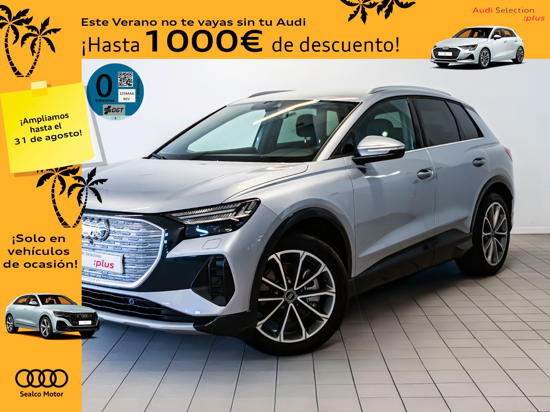 AUDI Q4 e-tron (40 S Line 82KWh) en Madrid
