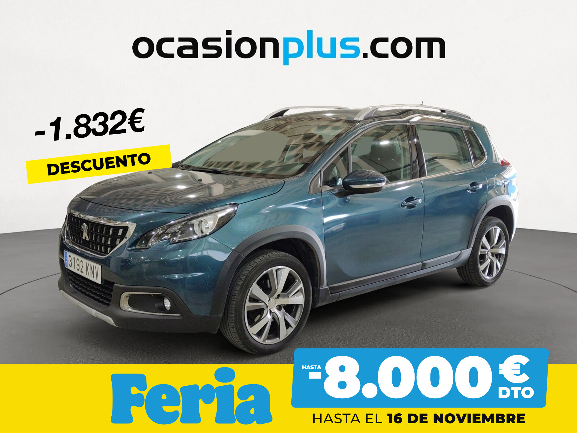 PEUGEOT 2008 (BlueHDi 120 S&S Allure 88 kW (120 CV)) en Madrid