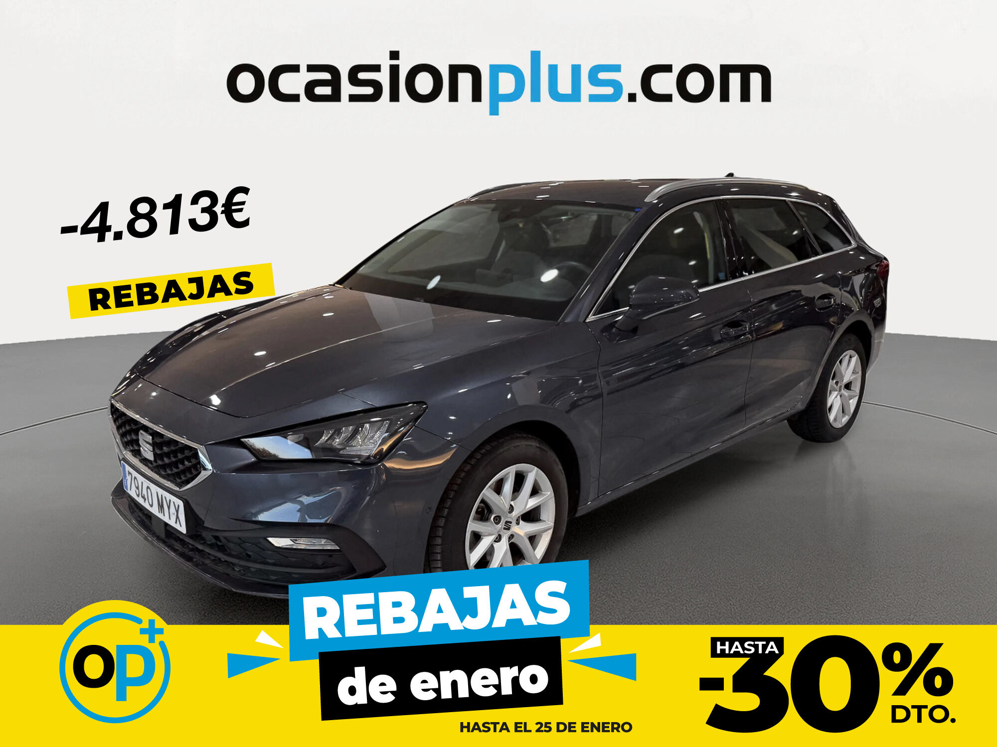SEAT León (1.5 TSI Style 25 Aniversario 85 kW (115 CV)) en Madrid