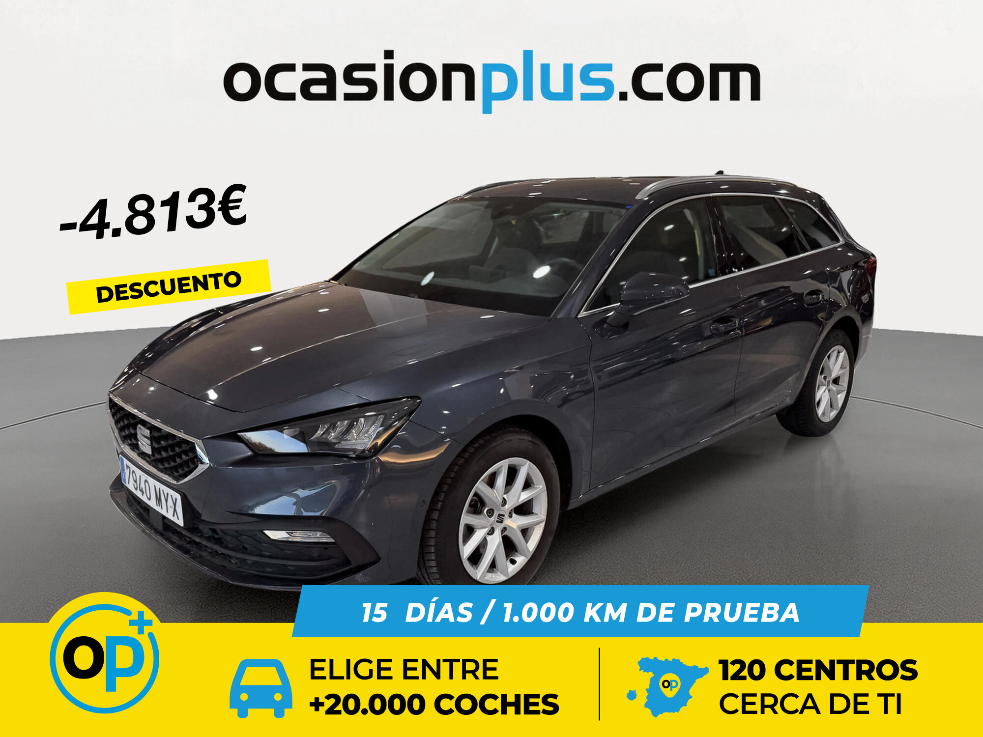 SEAT León (1.5 TSI Style 25 Aniversario 85 kW (115 CV)) en Madrid
