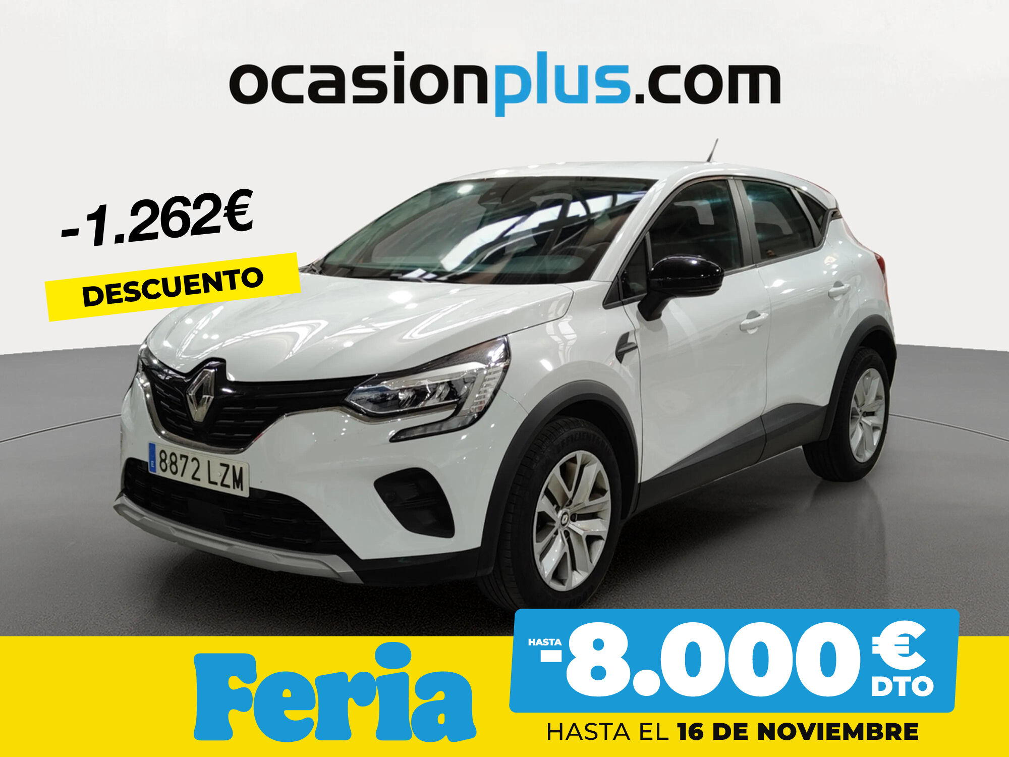 RENAULT Captur (Intens TCe GLP 74 kW (100 CV)) en Madrid