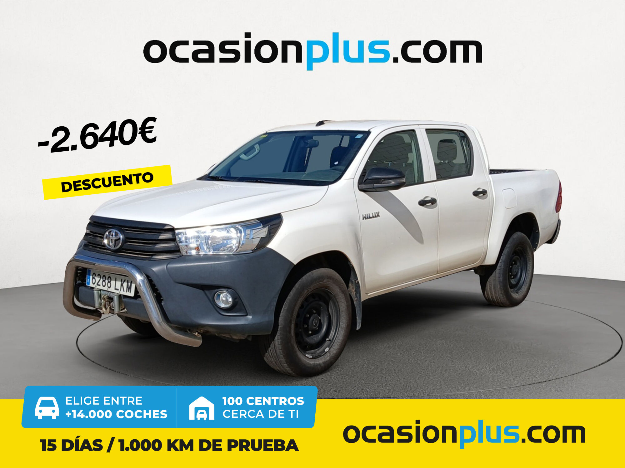 TOYOTA Hilux (2.4 D-4D Doble Cabina GX 110 kW (150 CV)) en Madrid
