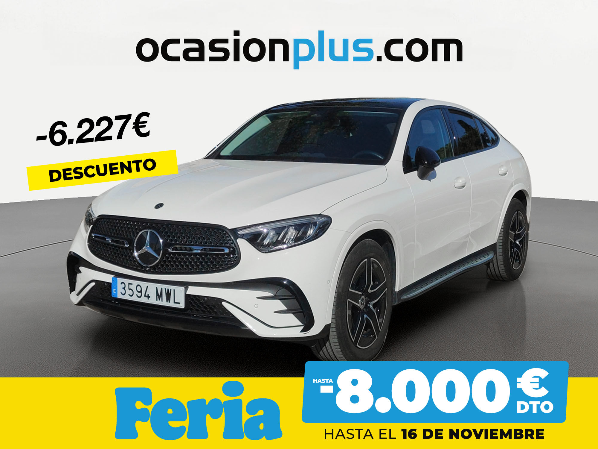 MERCEDES Clase GLC (200 4Matic 150 kW (204 CV)) en Madrid