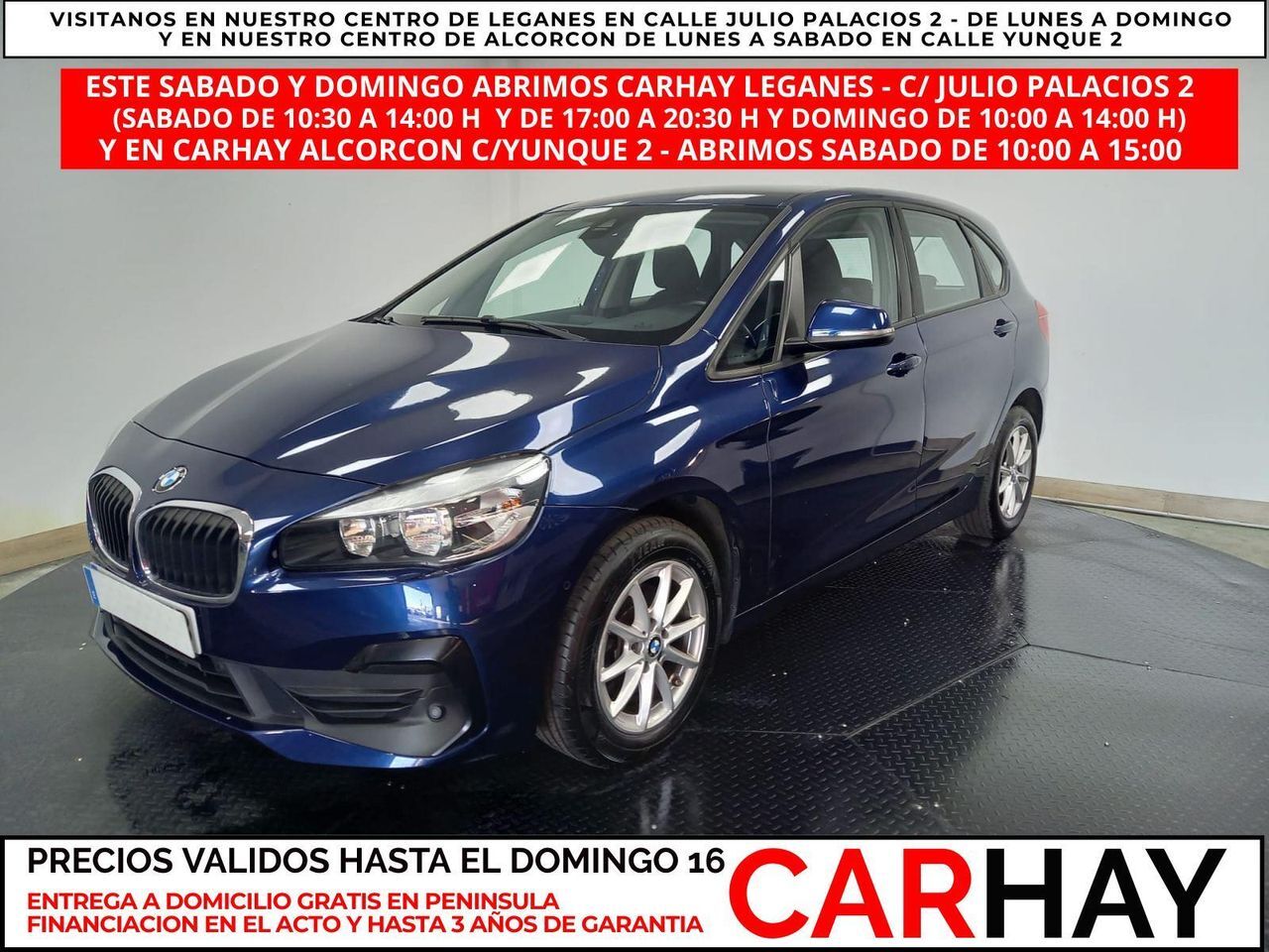 BMW Serie 2 (216 D ADBLUE (EU6D-TEMP)) en Madrid