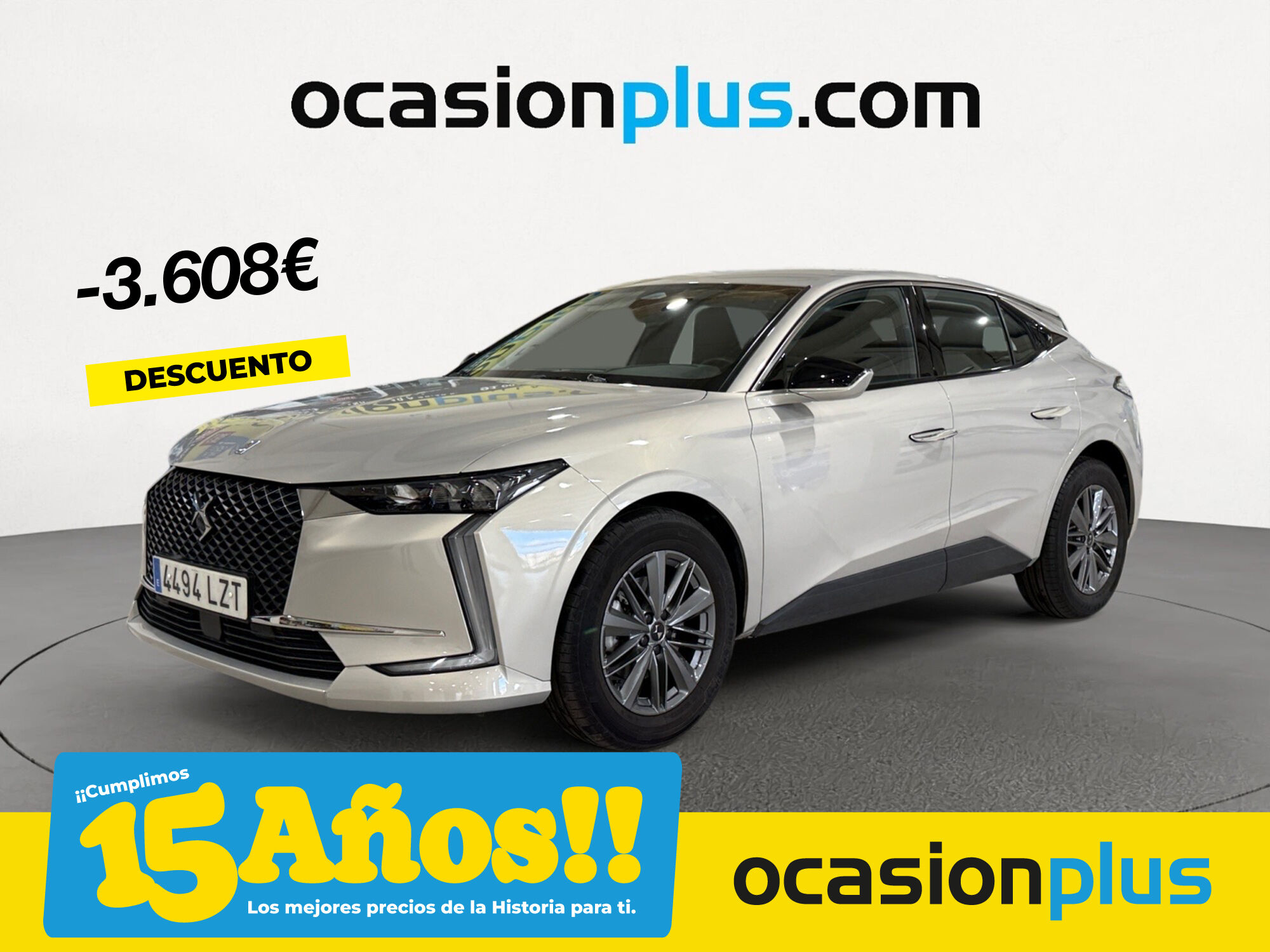 DS DS4 (BlueHDi 130 Bastille + Auto 96 kW (130 CV)) en Madrid