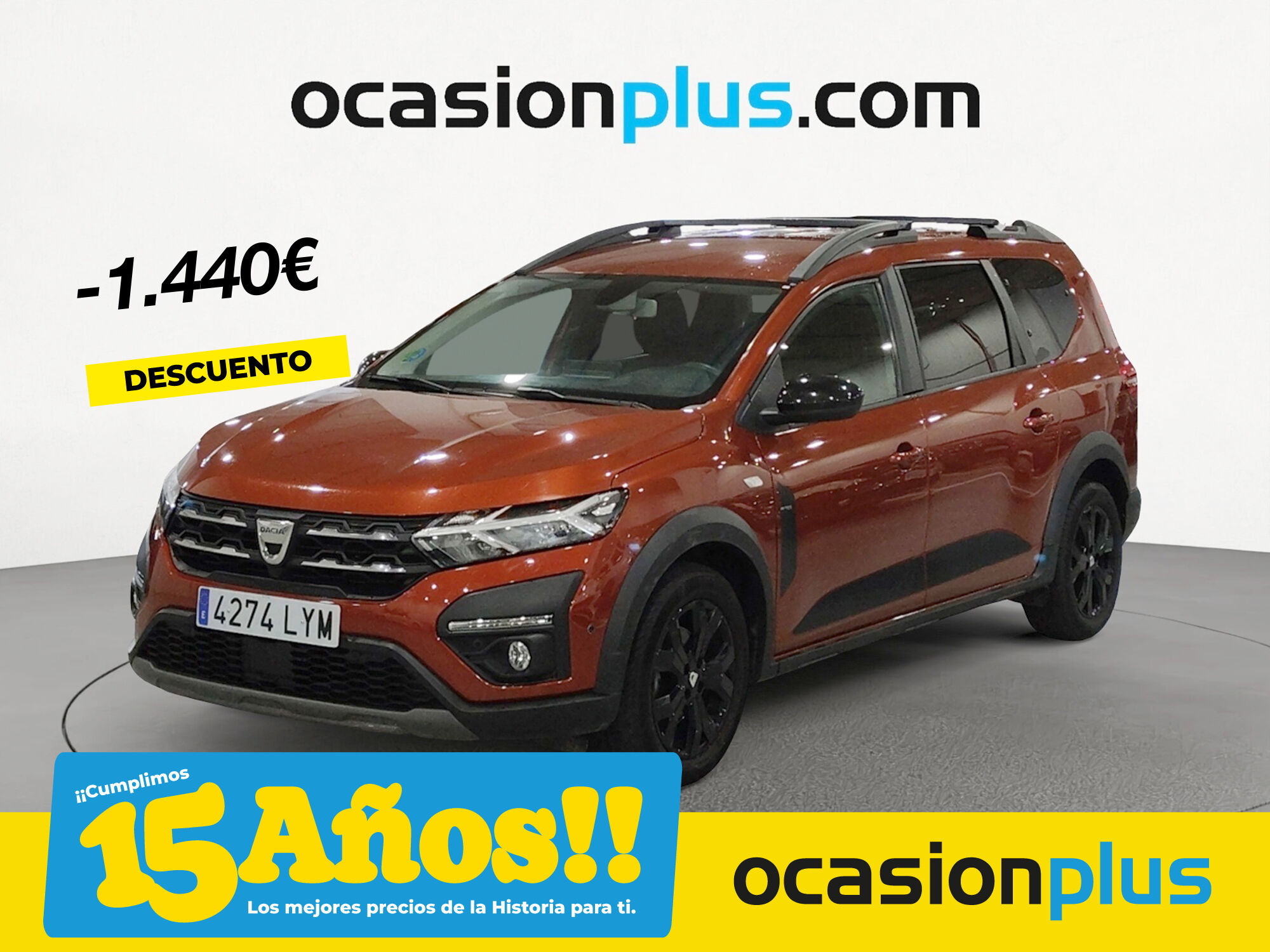 DACIA Jogger (Serie Limitada Extreme Go ECO-G 74 kW (100 CV) 7 Plazas) en M