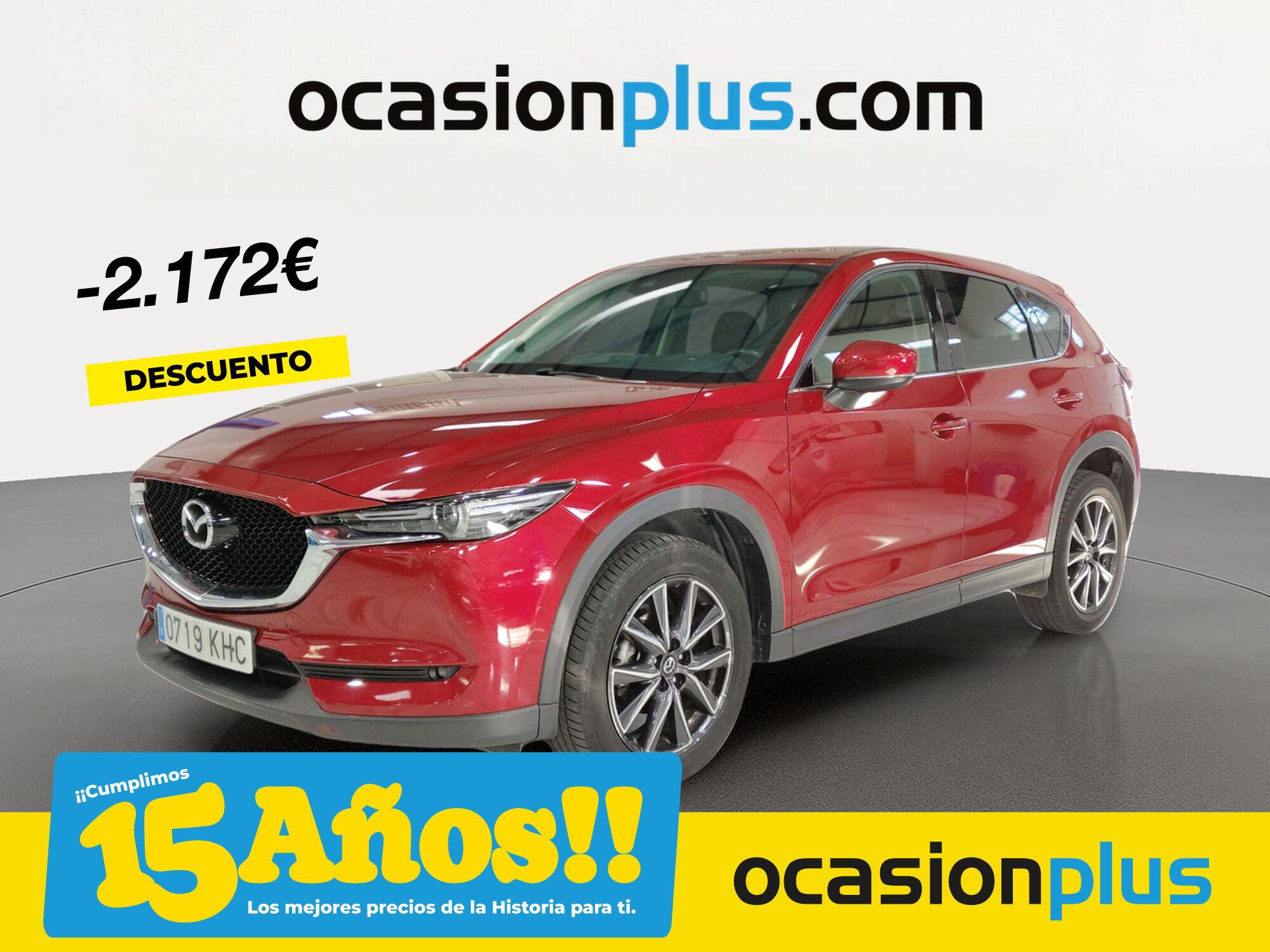 MAZDA CX-5 (2.2 DE Zenith 4WD Auto 129 kW (175 CV)) en Madrid