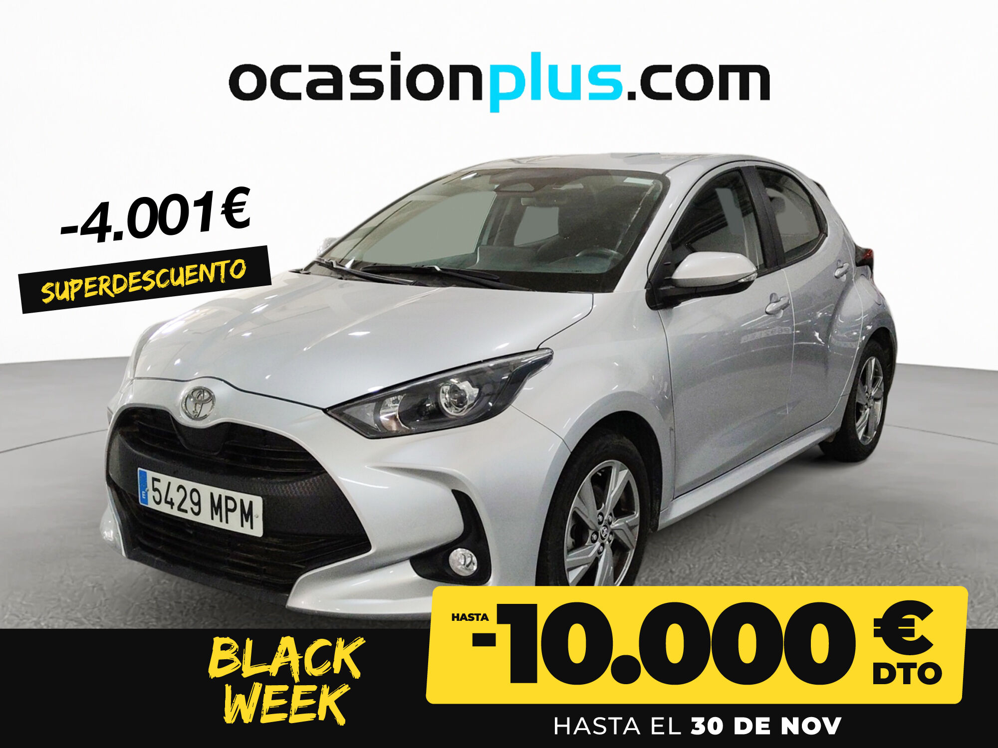 TOYOTA Yaris (120H Active Plus 85 kW (116 CV)) en Madrid