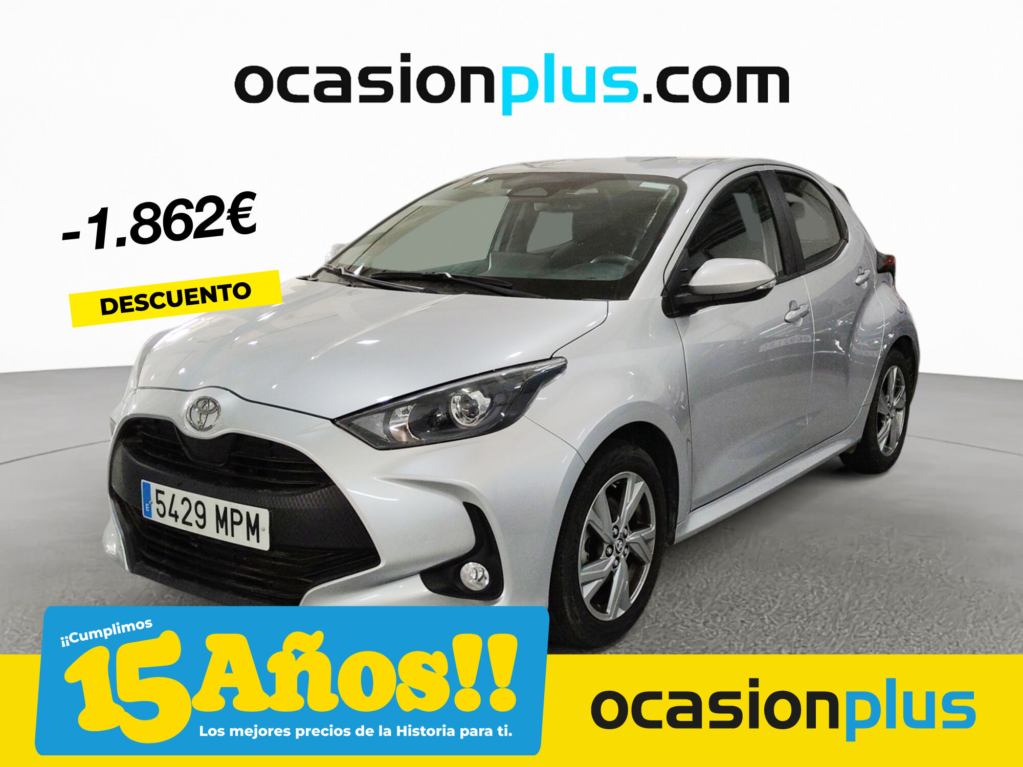 TOYOTA Yaris (120H Active Plus 85 kW (116 CV)) en Madrid