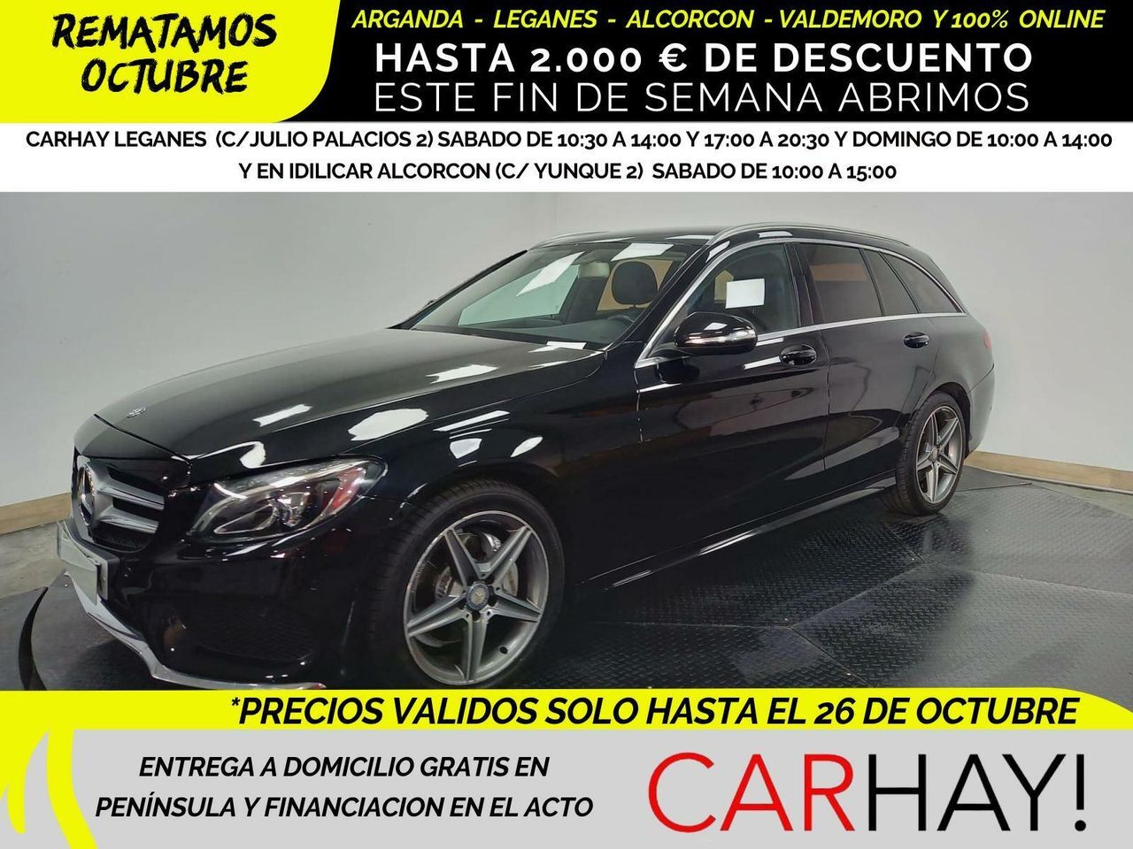 MERCEDES Clase C (ESTATE 220 DCI BLUETEC AMG) en Madrid