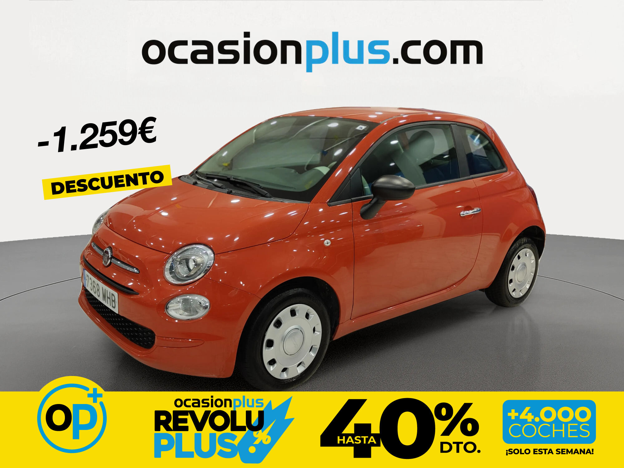 Foto del FIAT 500 1.0 Hybrid Dolcevita 52kW