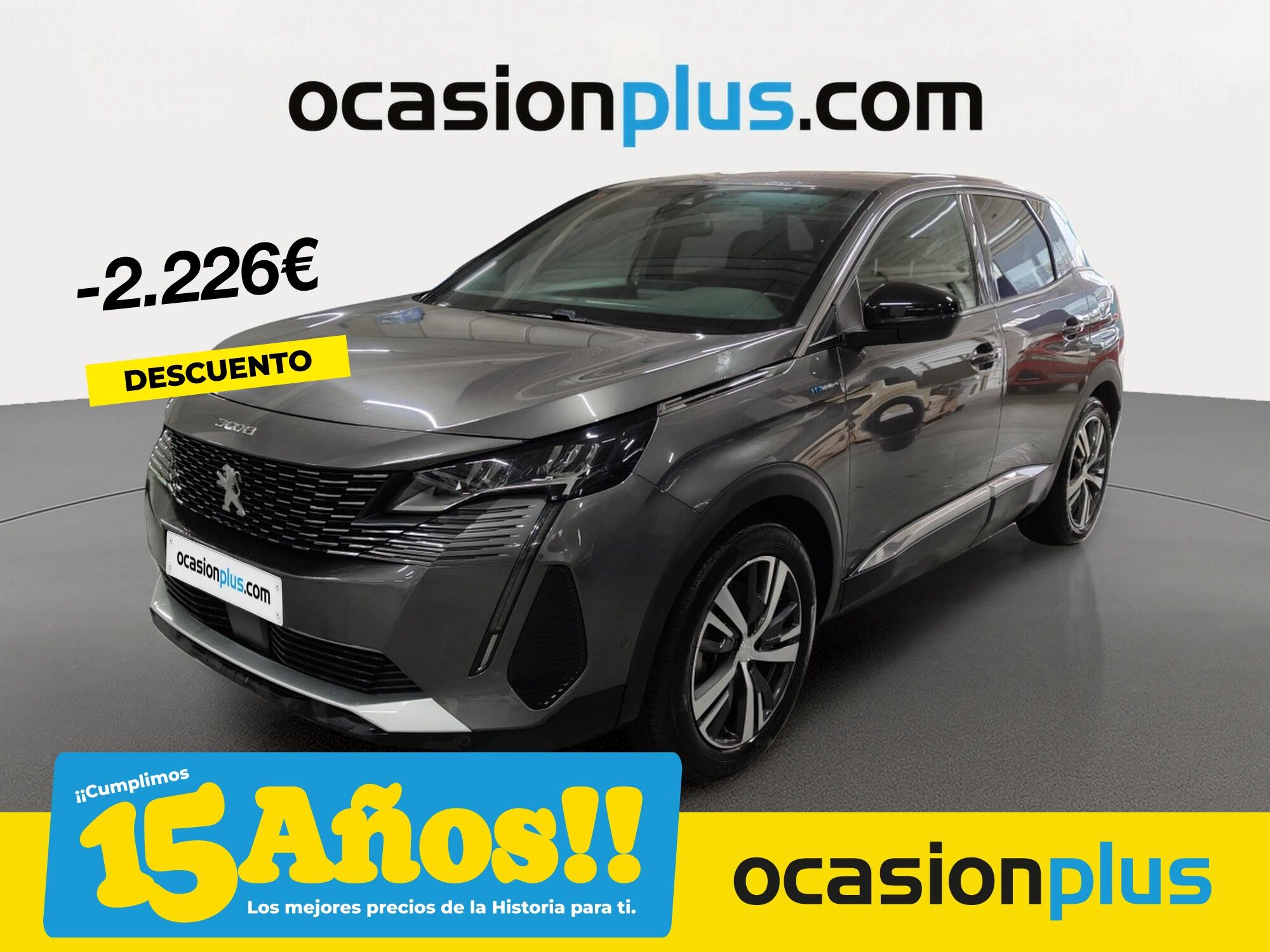 PEUGEOT 3008 (Hybrid 300 Allure Pack e-EAT8 221 kW (300 CV)) en Madrid