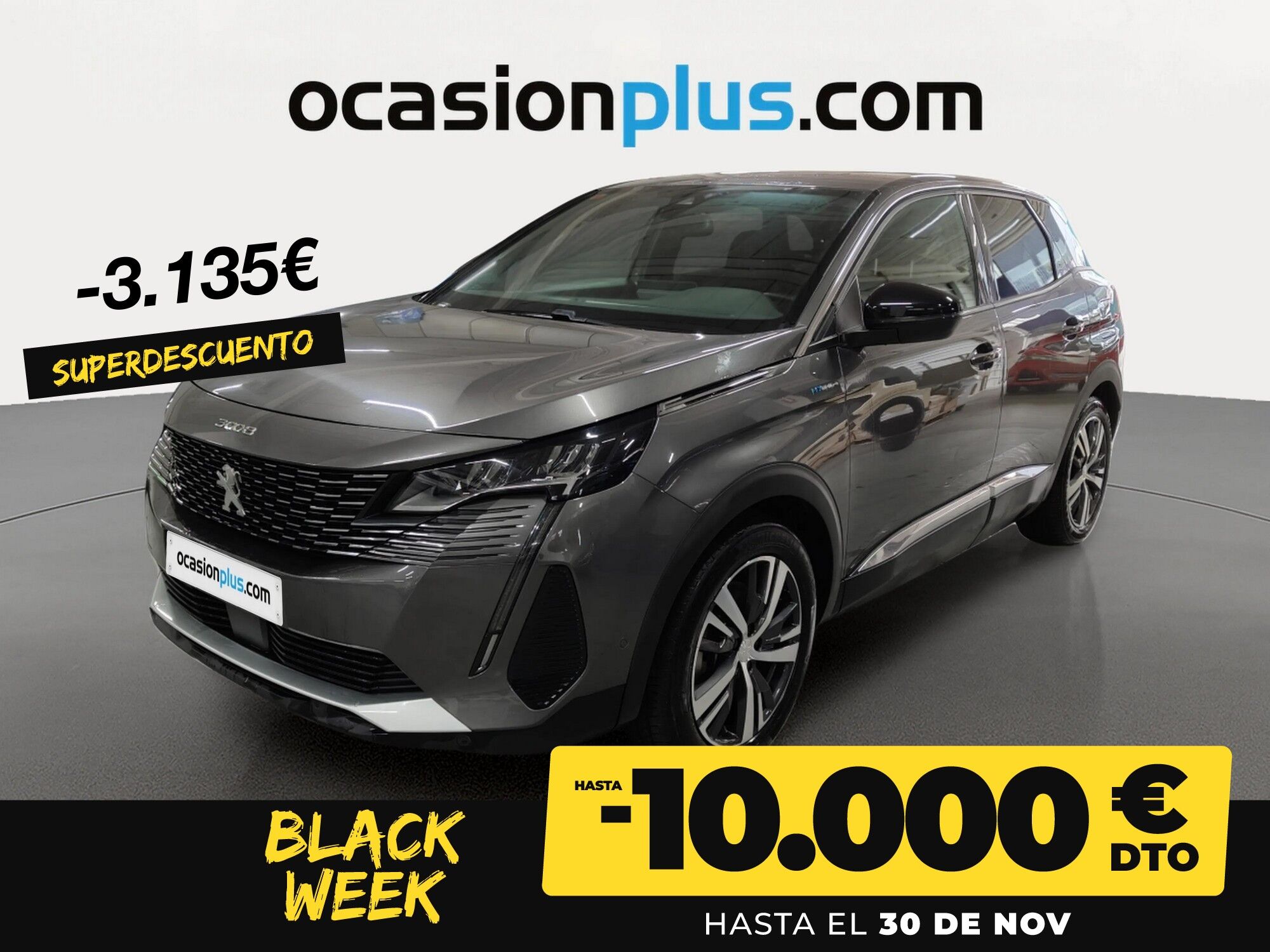 PEUGEOT 3008 (Hybrid 300 Allure Pack e-EAT8 221 kW (300 CV)) en Madrid