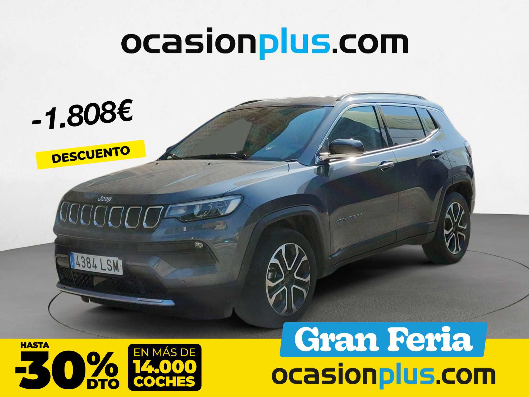 JEEP Compass (1.6 Multijet Longitude 4x2 96 kW (130 CV)) en Madrid