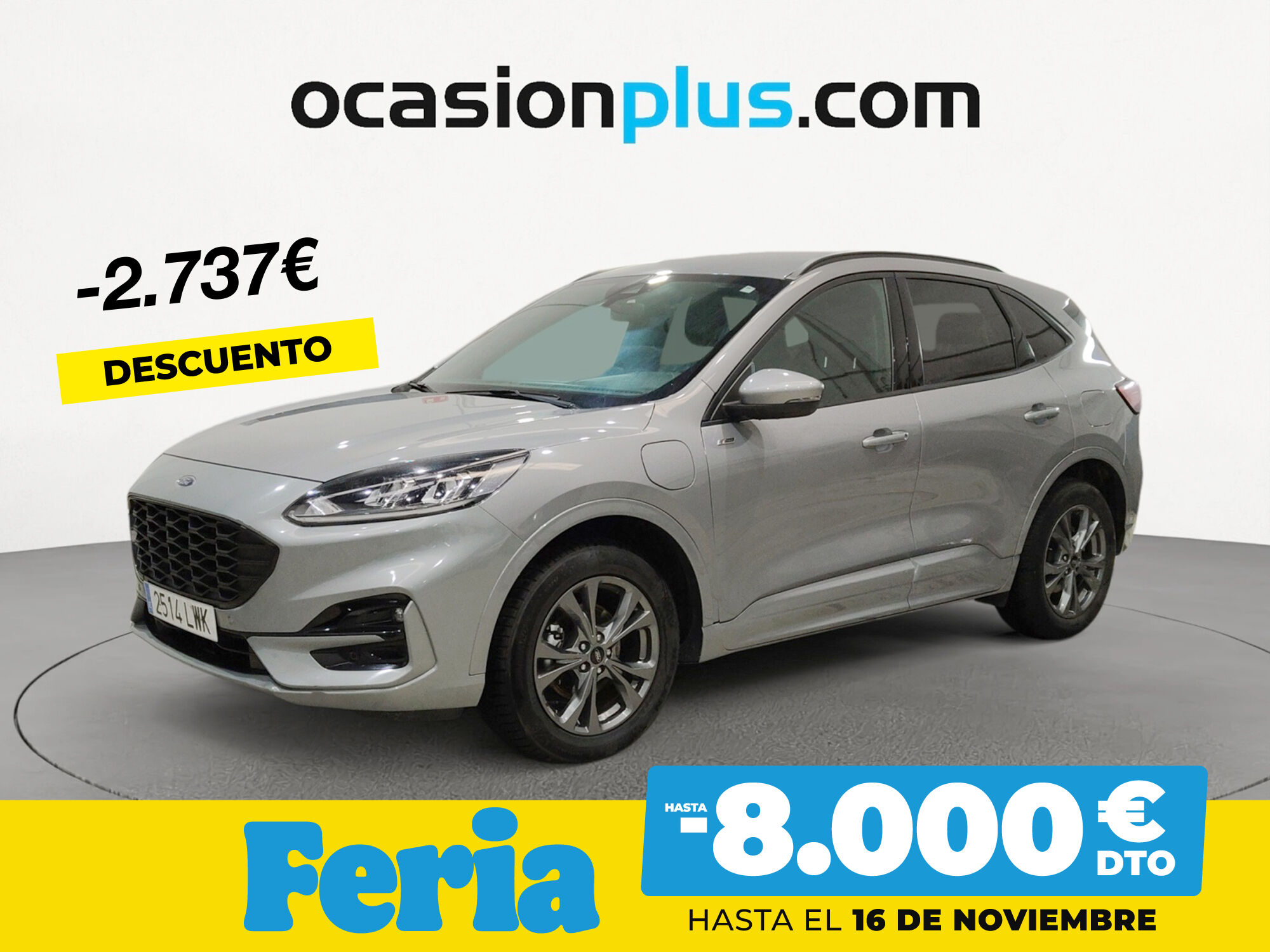 FORD Kuga (2.5 Duratec PHEV ST-Line Auto 165 kW (225 CV)) en Madrid