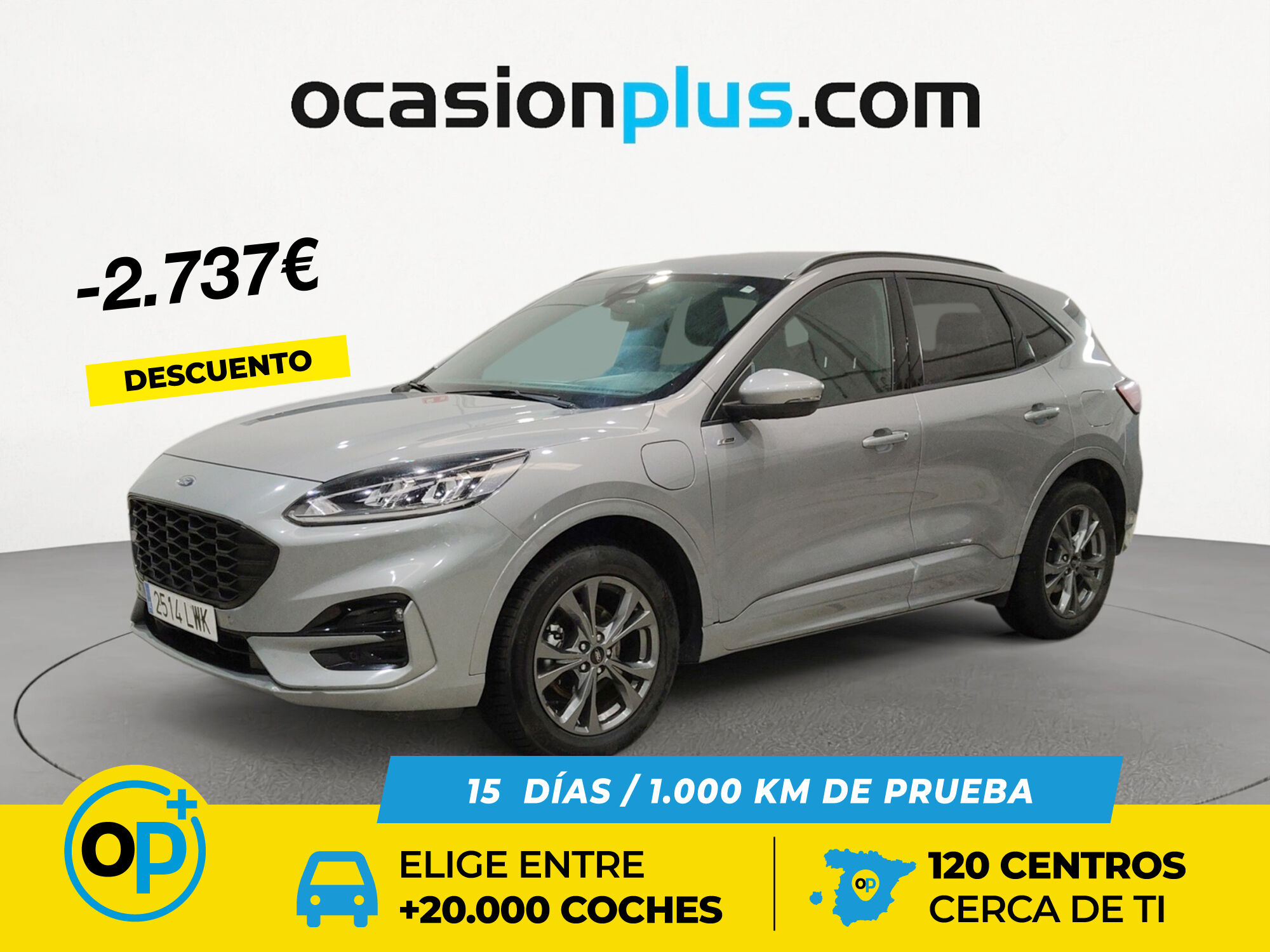 FORD Kuga (2.5 Duratec PHEV ST-Line Auto 165 kW (225 CV)) en Madrid