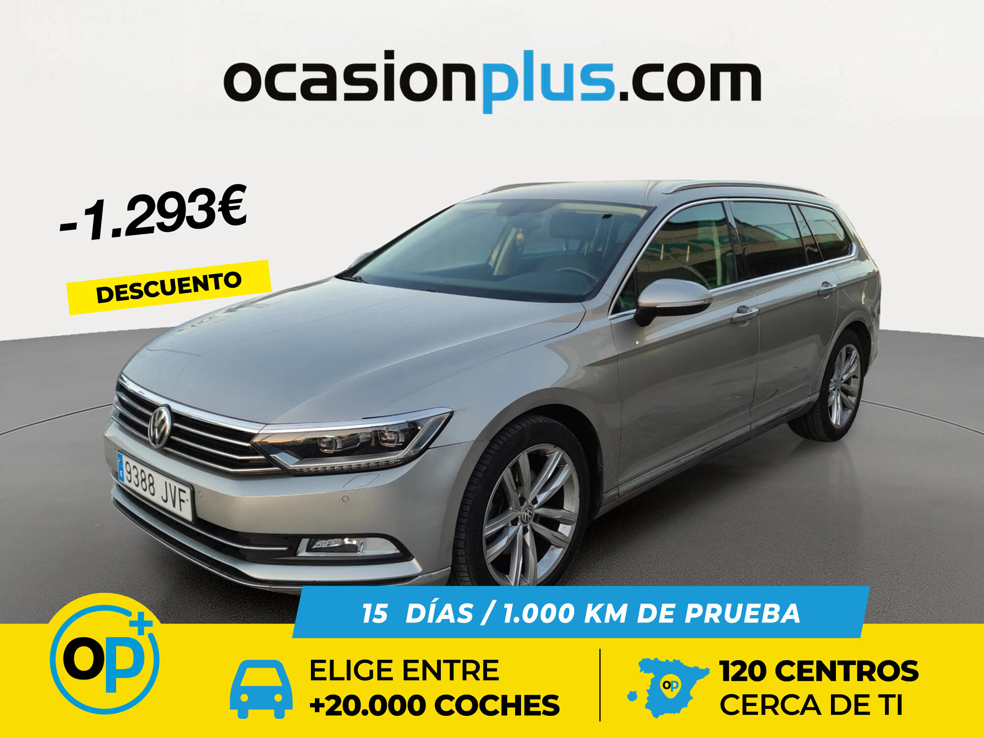 VOLKSWAGEN Passat (Sport 1.8 TSI BMT 132 kW (180 CV) DSG) en Madrid