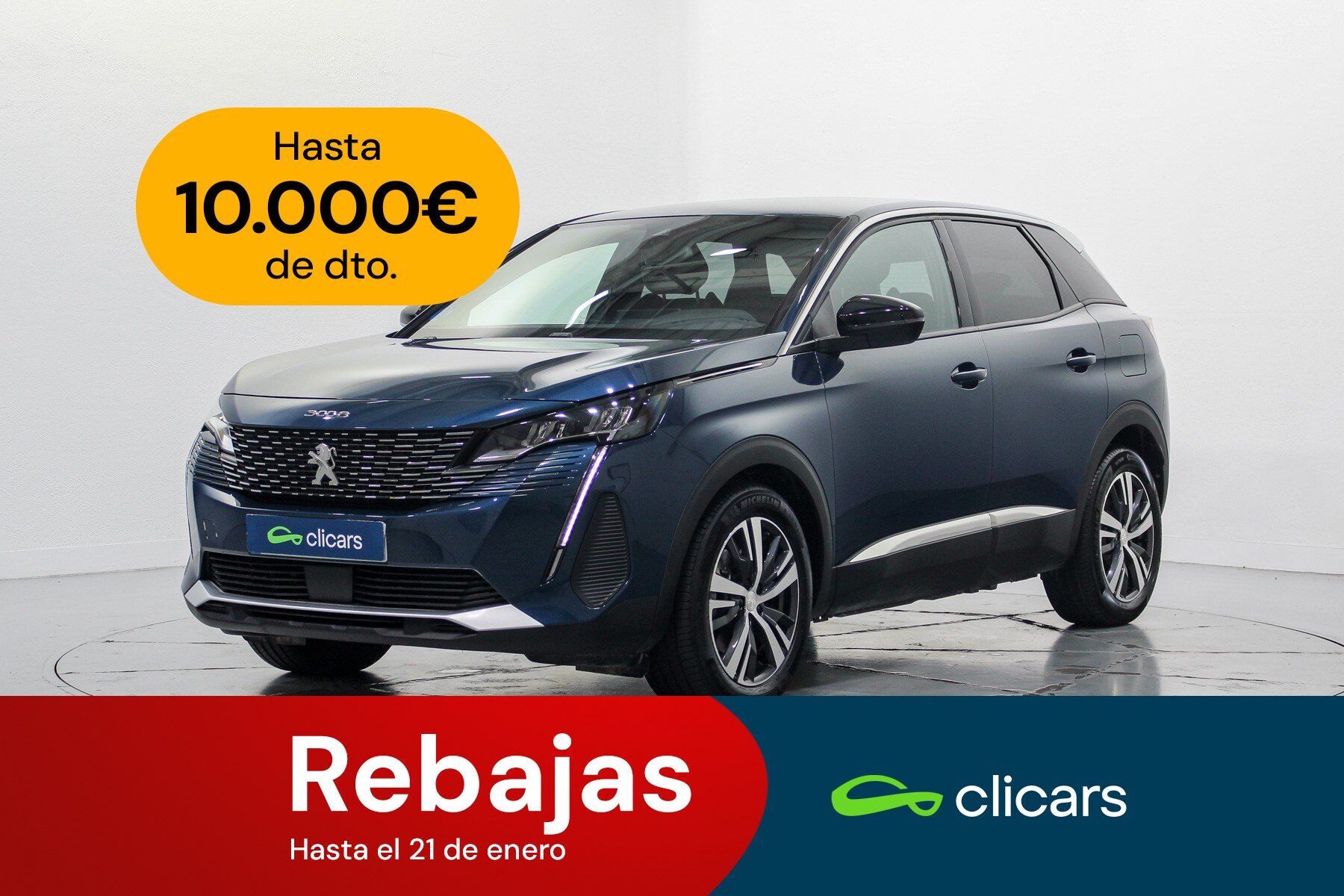 PEUGEOT 3008 (3008 HYB PHEV 180 Allure Pack e-EAT8) en Madrid