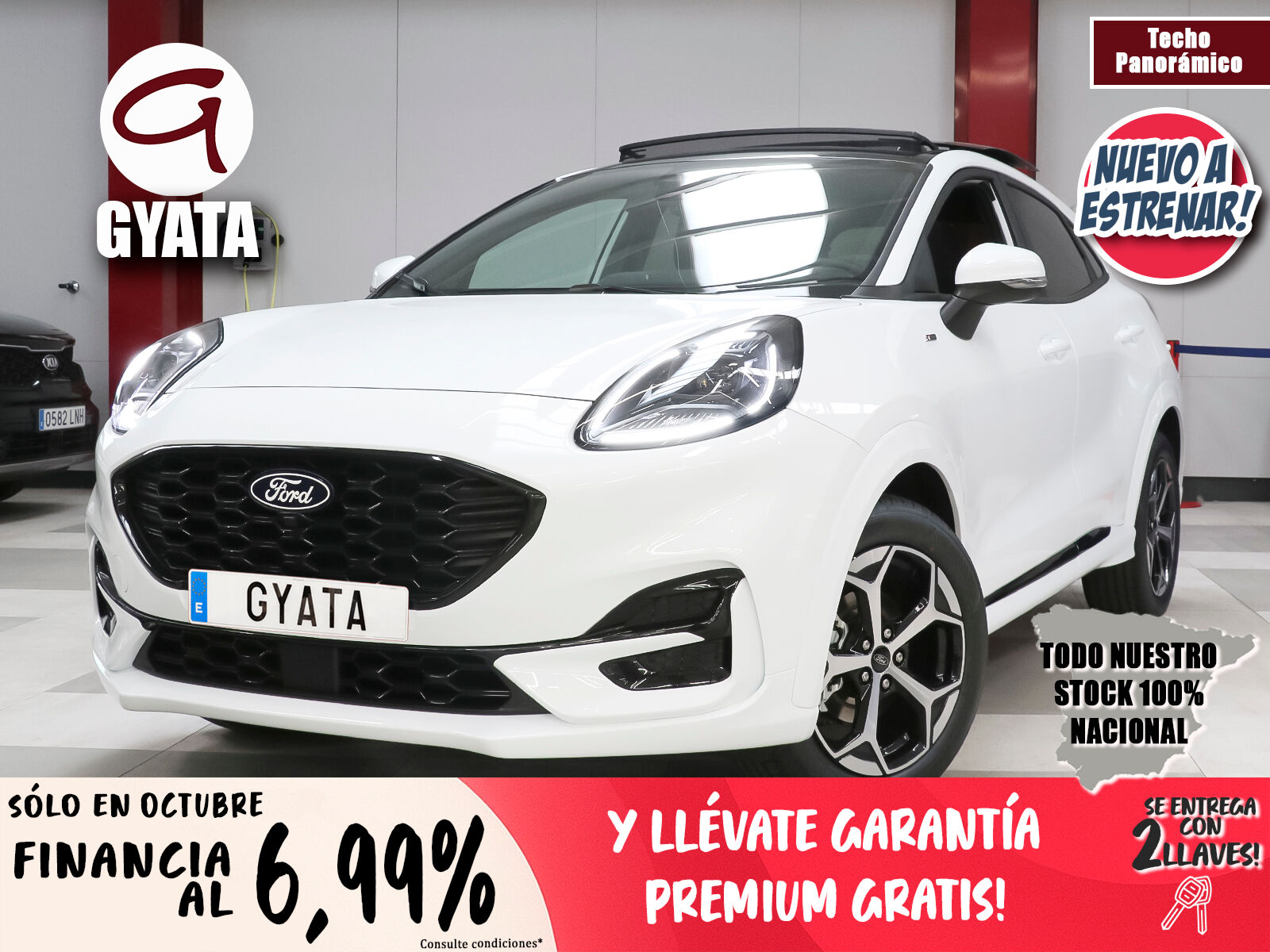 FORD Puma (1.0 EcoBoost MHEV ST-Line 92 kW (125 CV)) en Madrid