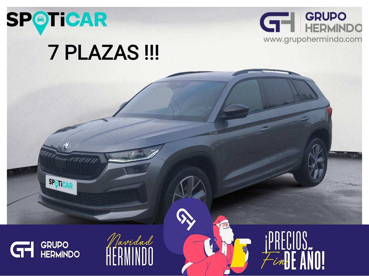 SKODA Kodiaq (2.0 TDI 150 CV DSG 4X2 SPORTLINE + PACK CONFORT 7 PLAZAS) en 