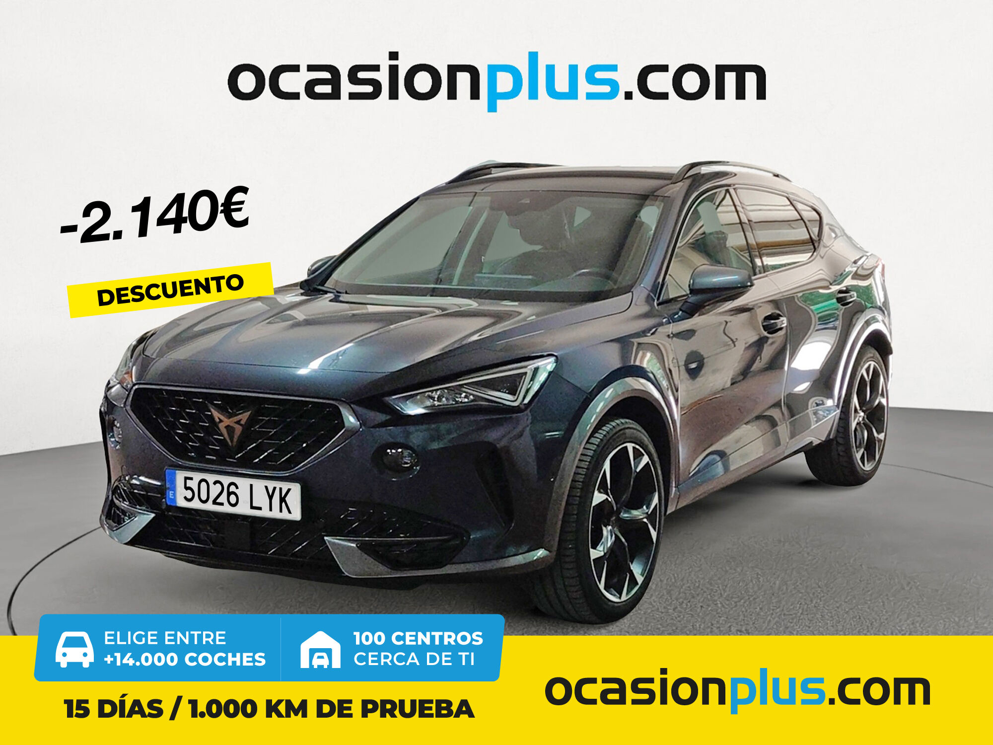 CUPRA Formentor (1.5 TSI DSG 110 kW (150 CV)) en Madrid