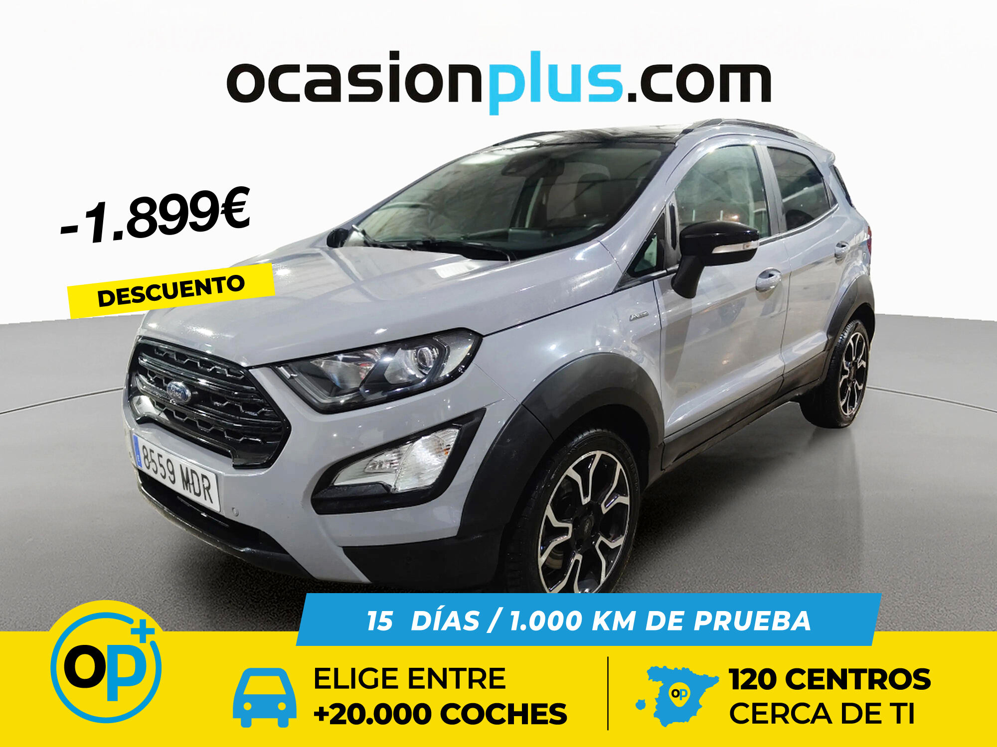 FORD EcoSport (1.0T EcoBoost S&S Active 92 kW (125 CV)) en Madrid