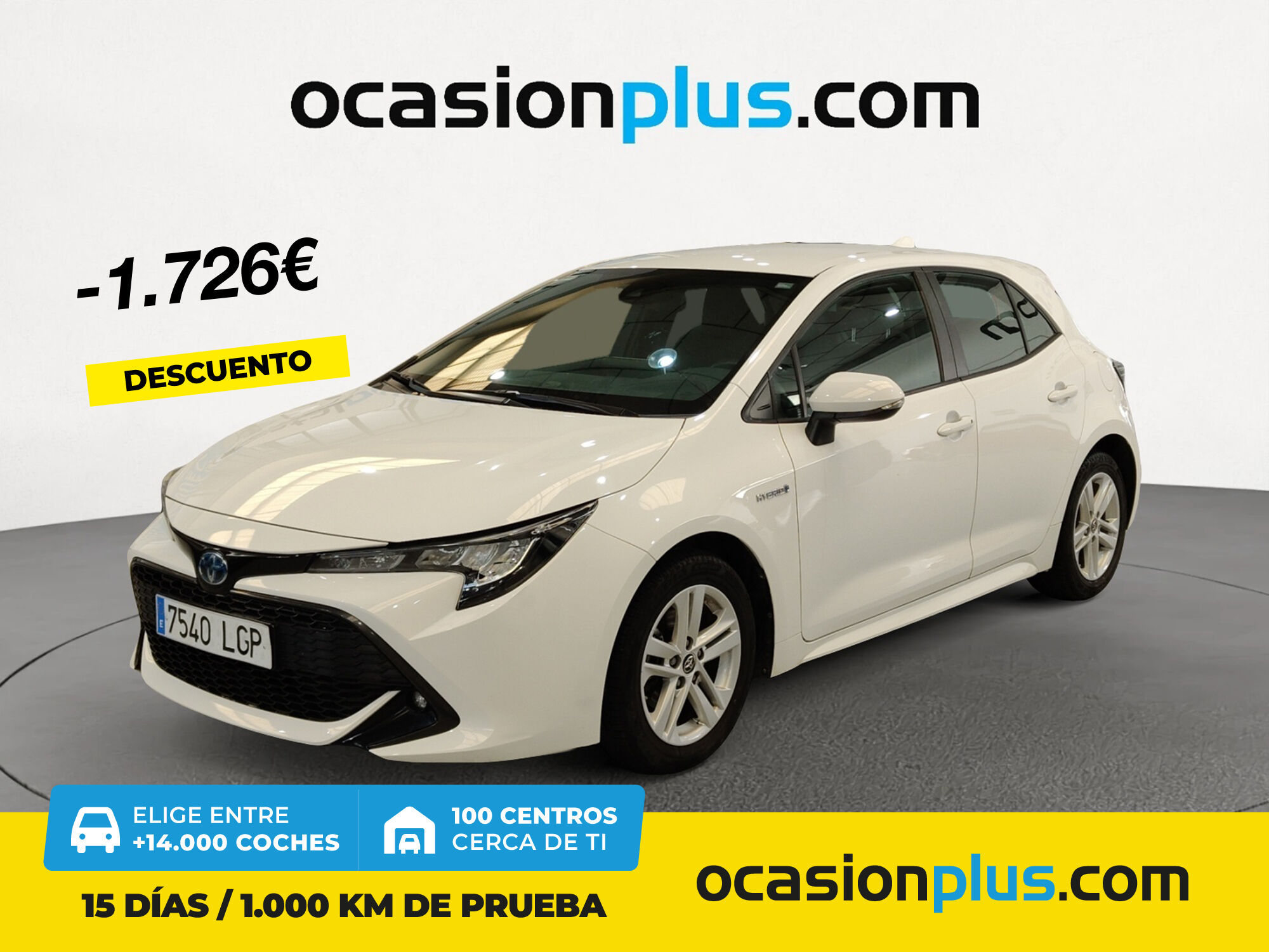TOYOTA Corolla (125H Active E-CVT 90 kW (122 CV)) en Madrid