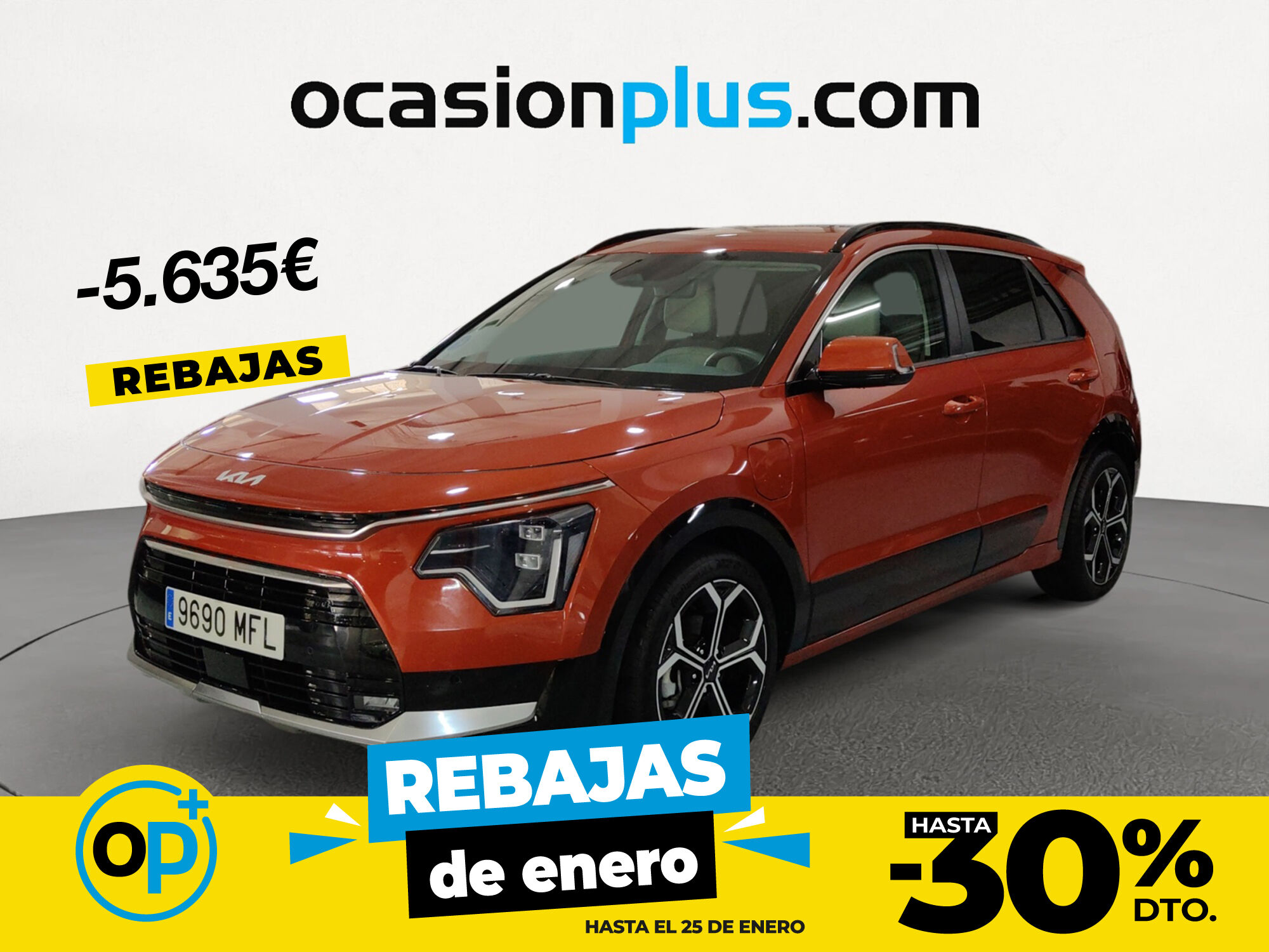 KIA Niro (1.6 GDi PHEV Emotion 135 kW (183 CV)) en Palmas, Las