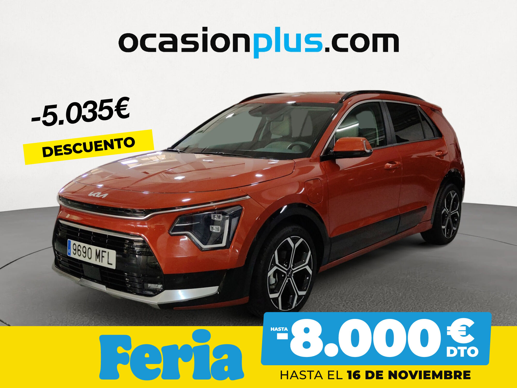 KIA Niro (1.6 GDi PHEV Emotion 135 kW (183 CV)) en Madrid