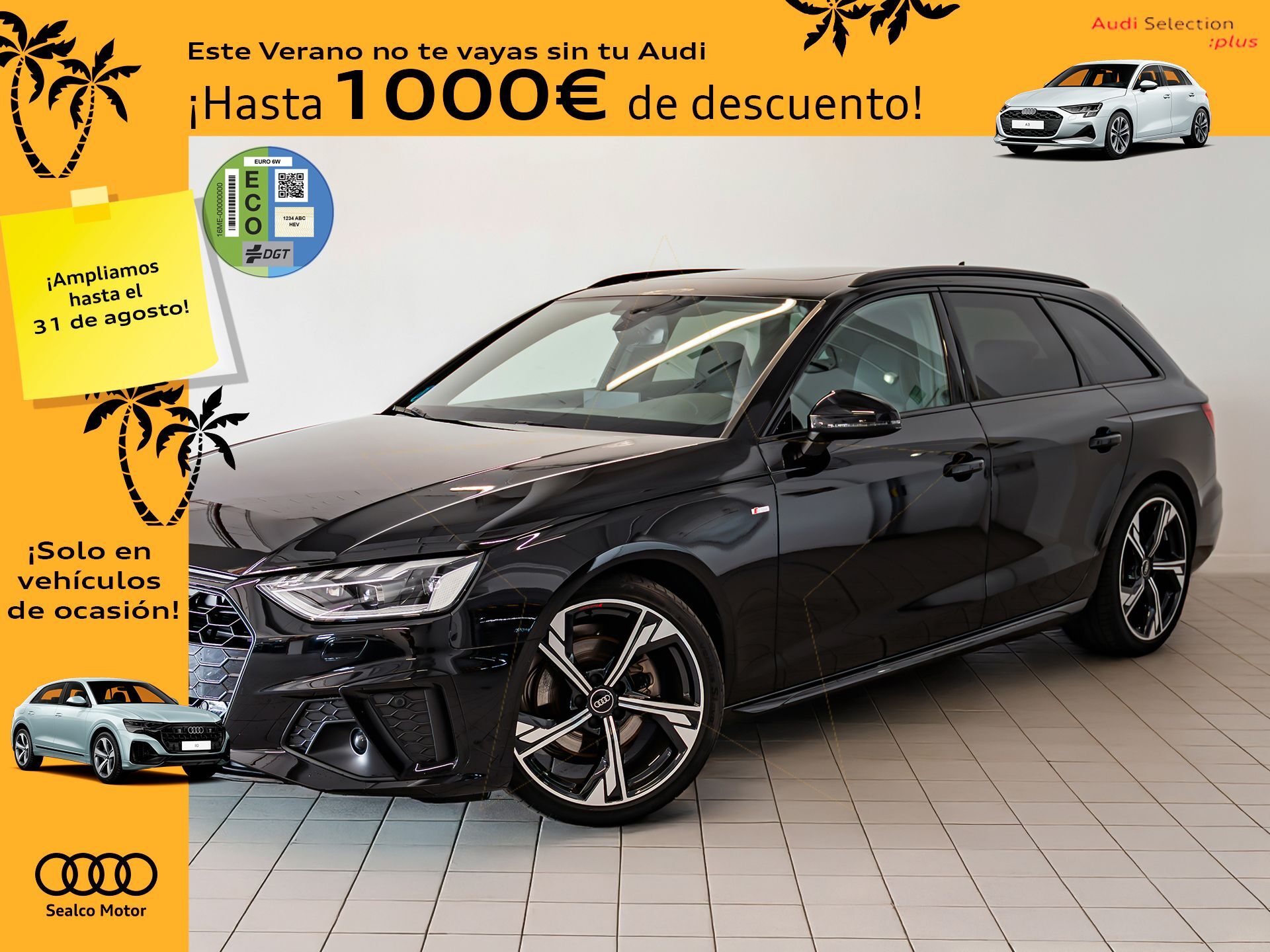 AUDI A4 (35 TDI Black line S tronic 120kW) en Madrid