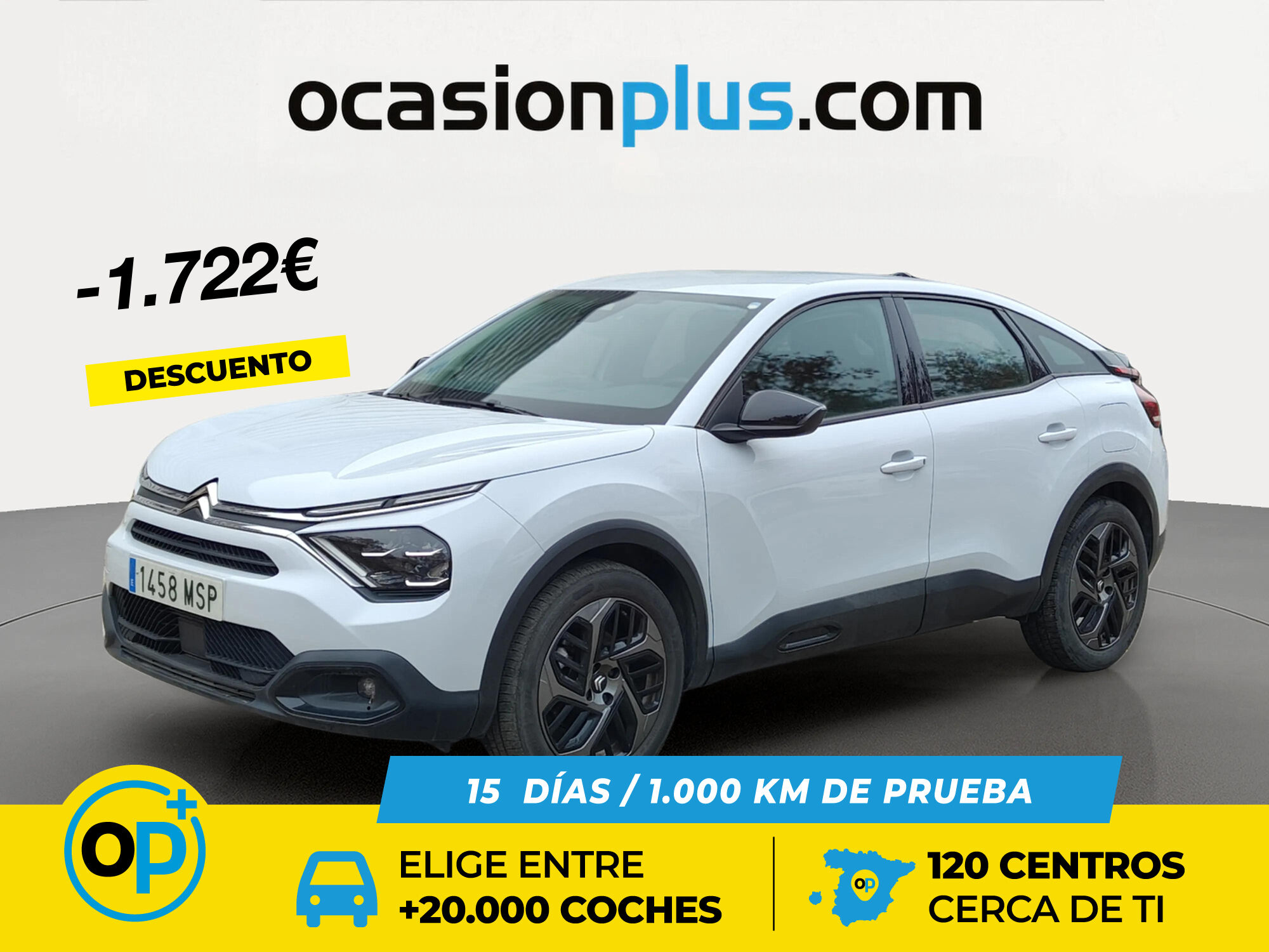 CITROEN C4 (Hybrid 136 Plus e-DCS6 100 kW (136 CV)) en Madrid