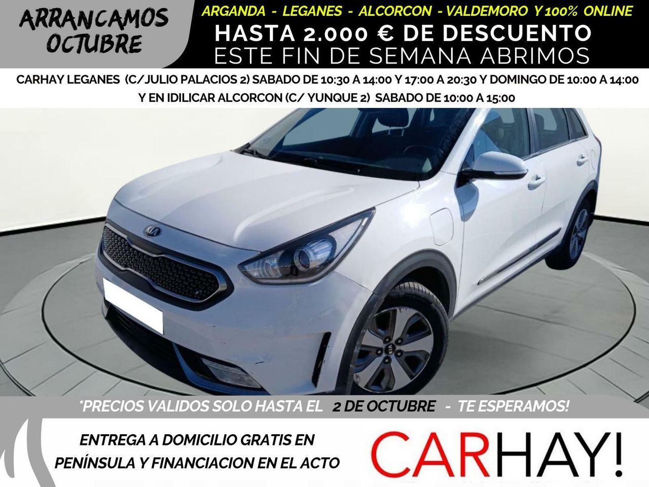 KIA Niro (CROSSOVER 1.6 GDI 104KW CONCEPT) en Madrid