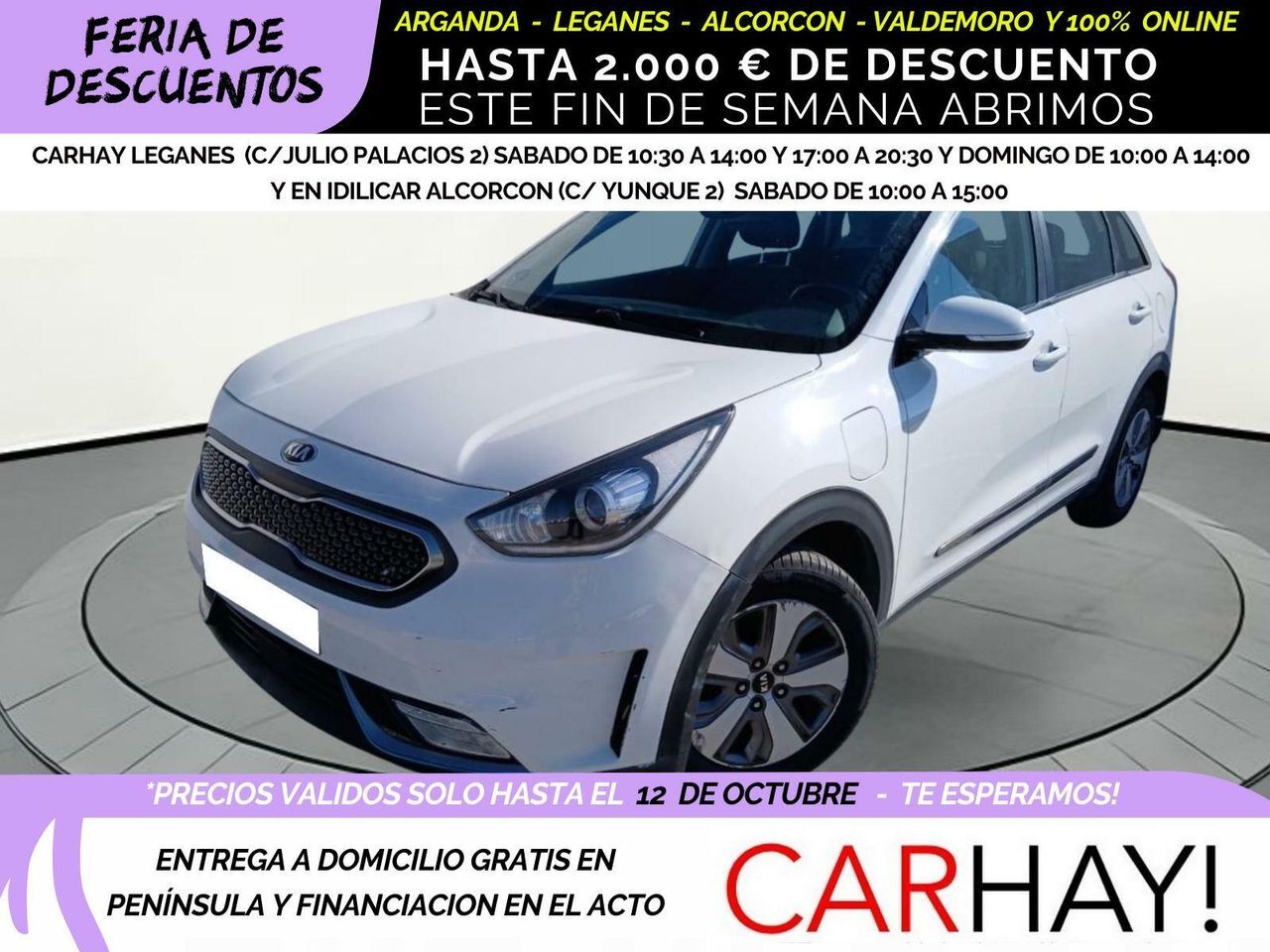KIA Niro (CROSSOVER 1.6 GDI 104KW CONCEPT) en Madrid