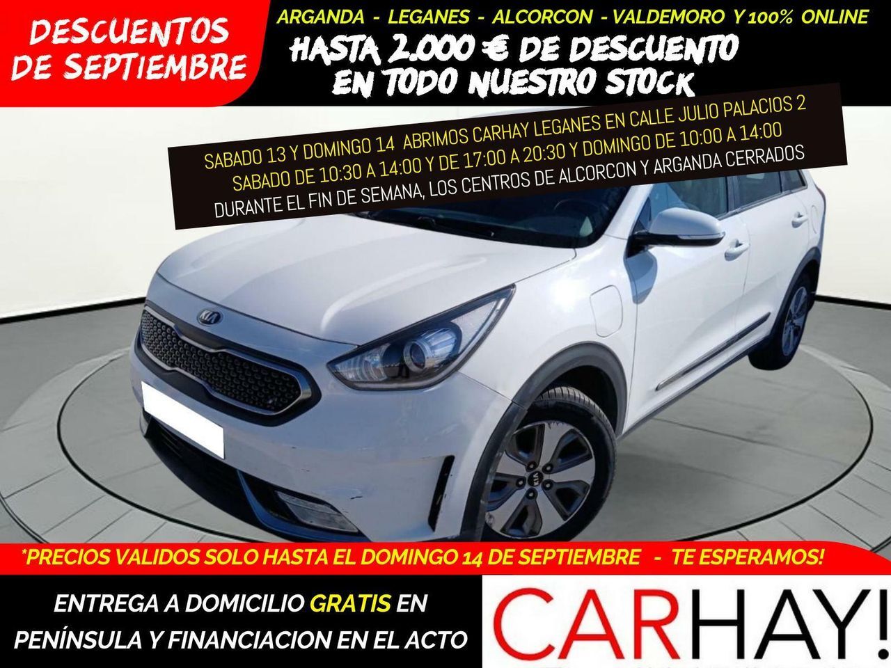 KIA Niro (CROSSOVER 1.6 GDI 104KW CONCEPT) en Madrid