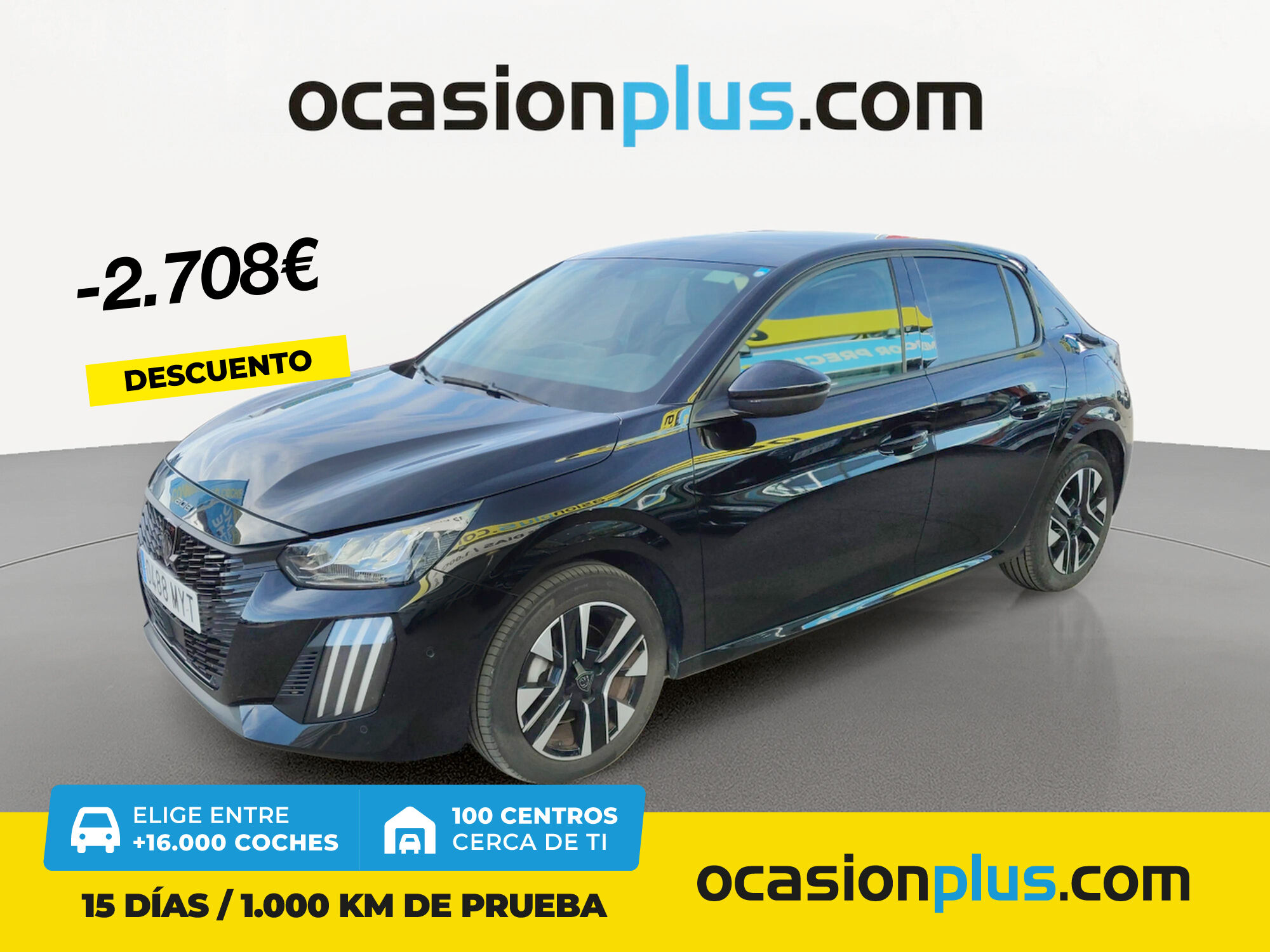 PEUGEOT 208 (Allure Hybrid eDCS6 75 kW (100 CV)) en Madrid