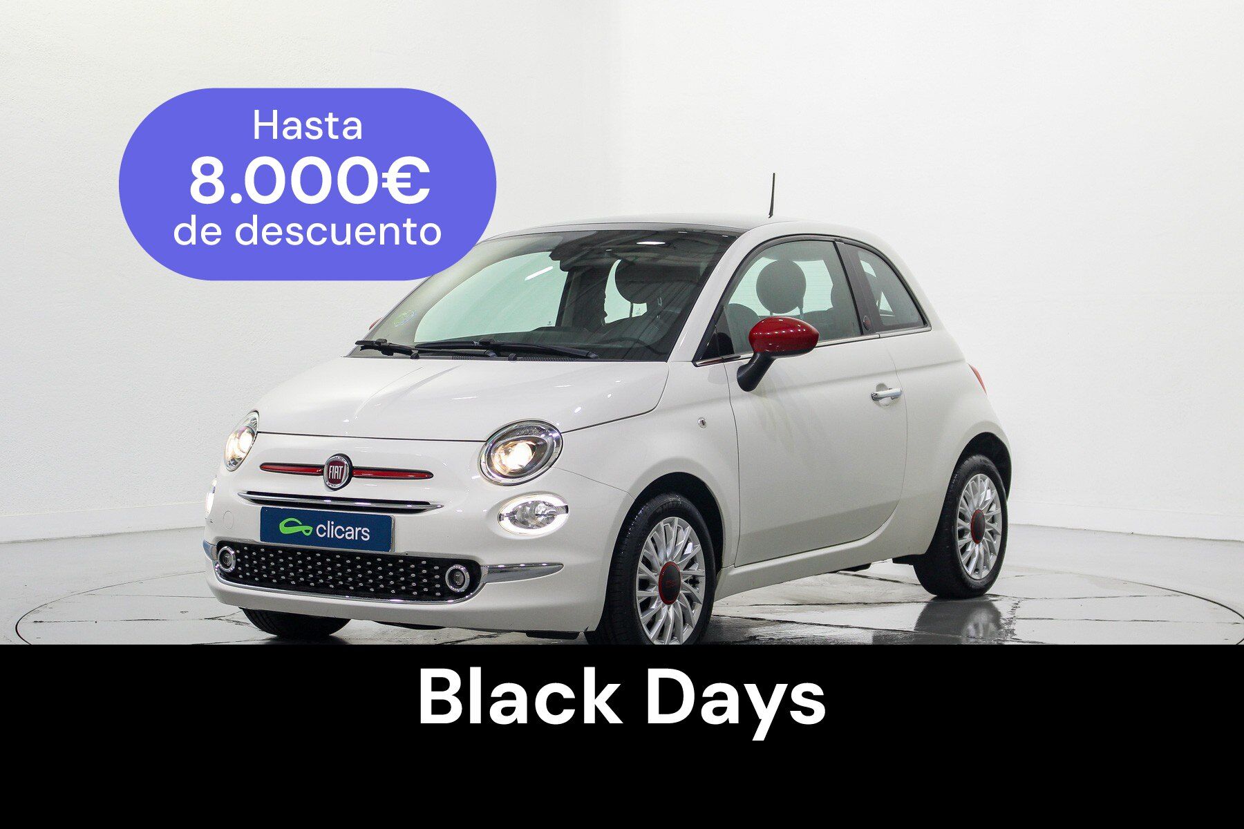 FIAT 500 (500 1.0 Hybrid Red 52kW) en Madrid