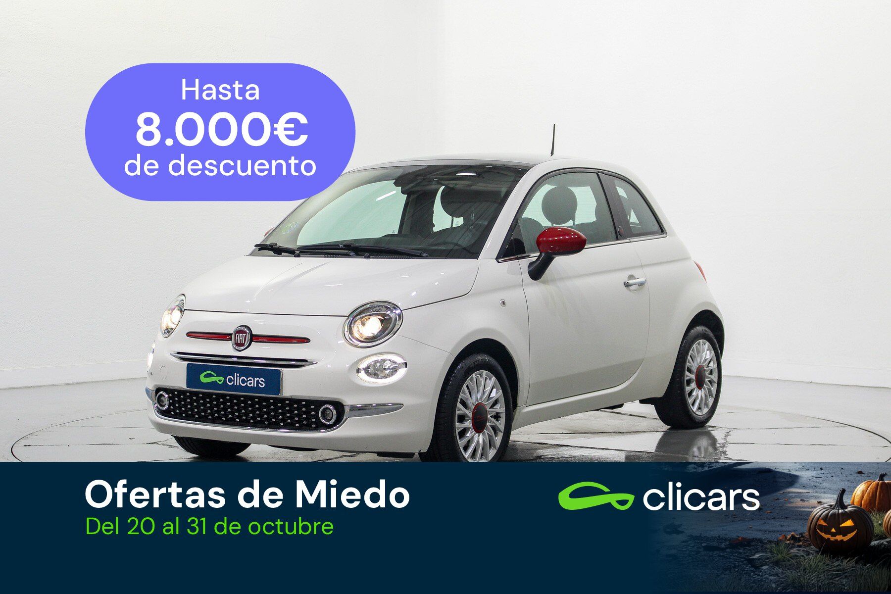 FIAT 500 (500 1.0 Hybrid Red 52kW) en Madrid