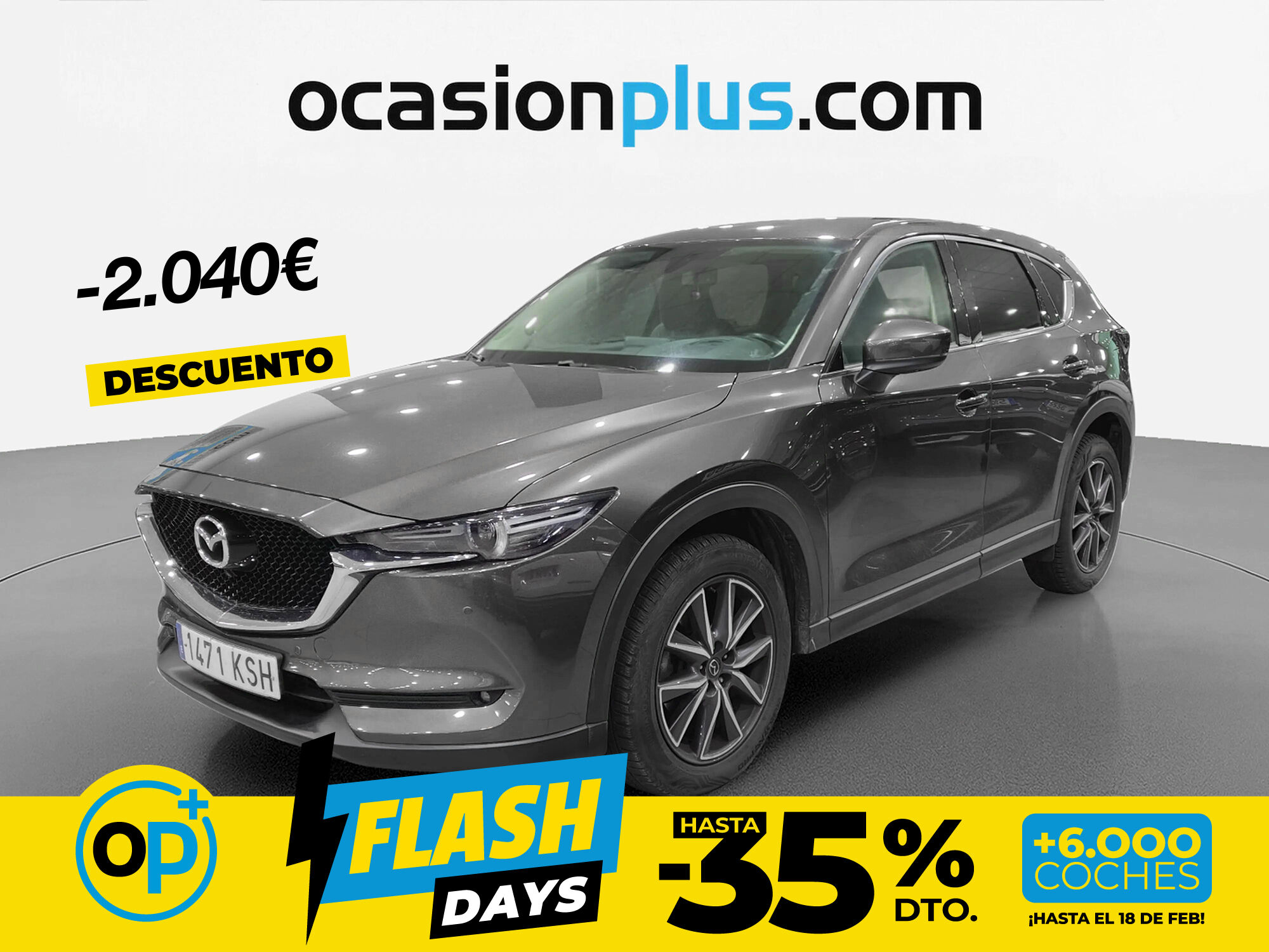 Foto del MAZDA CX-5 2.2 Skyactiv-D Zenith Black AWD Aut. 110kW