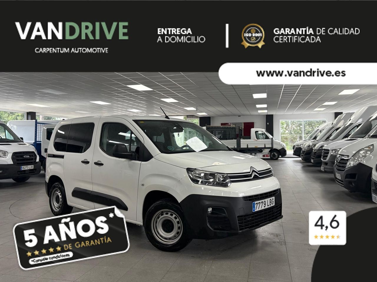 CITROEN Berlingo (COMBI TALLA M BLUEHDI 100CV SSLIVE) en Lugo