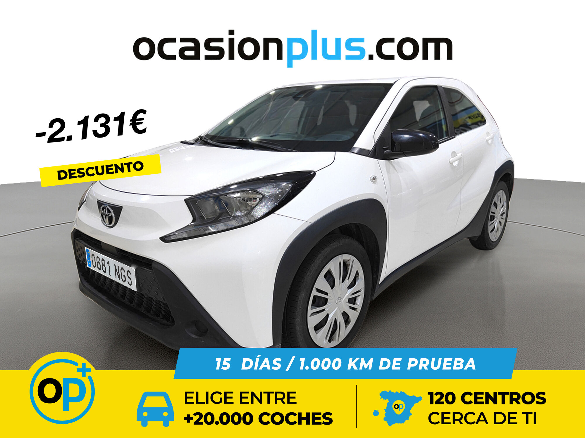 TOYOTA Aygo X Cross (1.0 VVT-I Play 53 kW (72 CV)) en Madrid