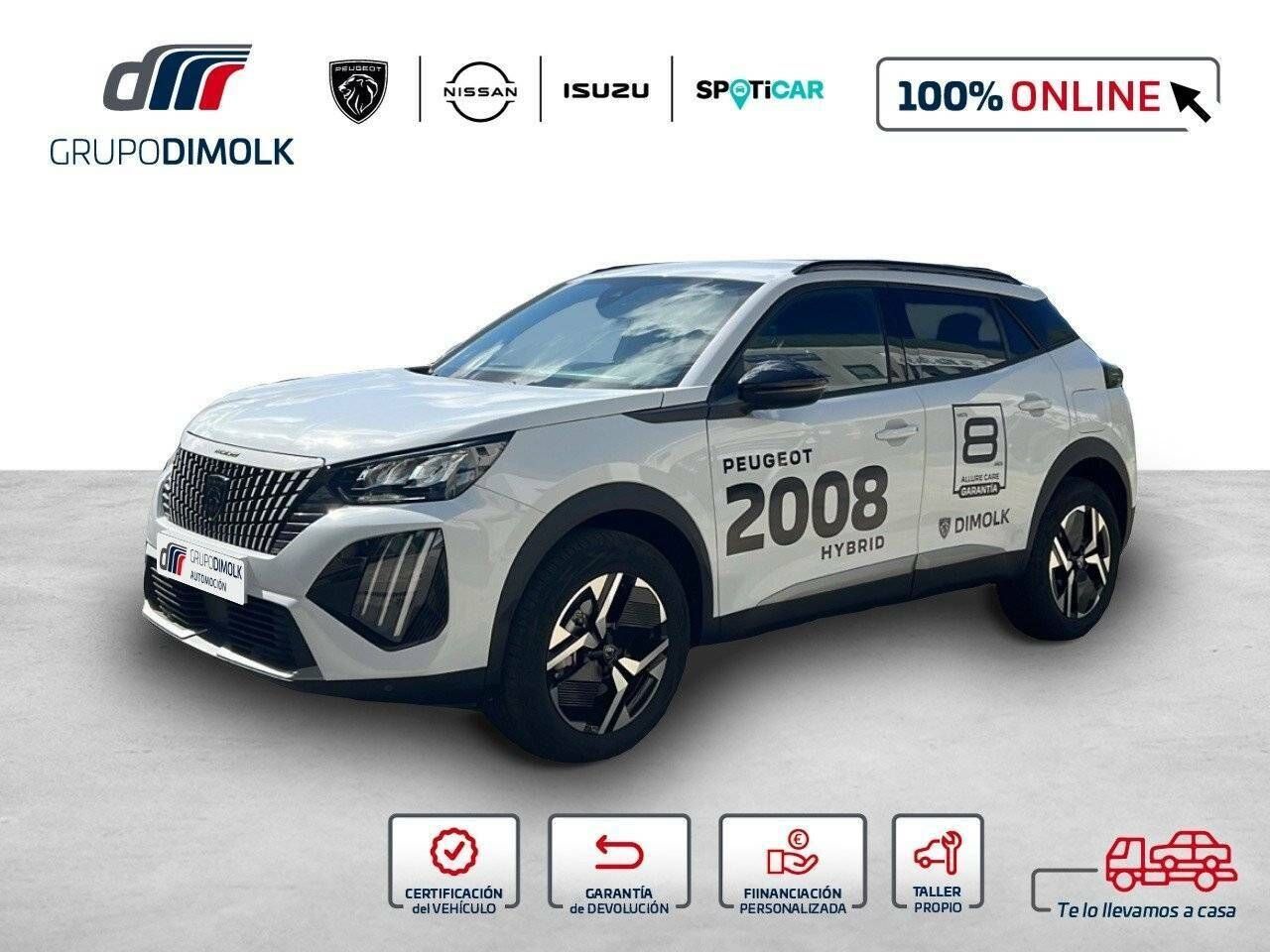 PEUGEOT 2008 (N Hybrid 136 eDCS6 Allure) en Coruña, A
