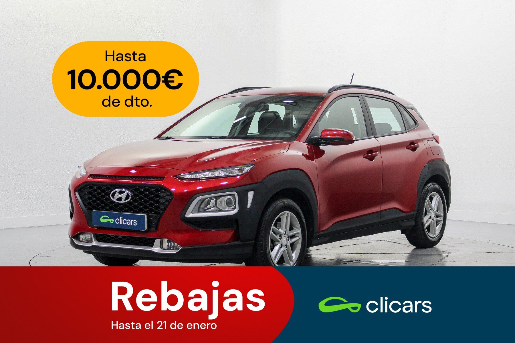HYUNDAI Kona (Kona 1.6 CRDI Klass 4x2 115) en Madrid