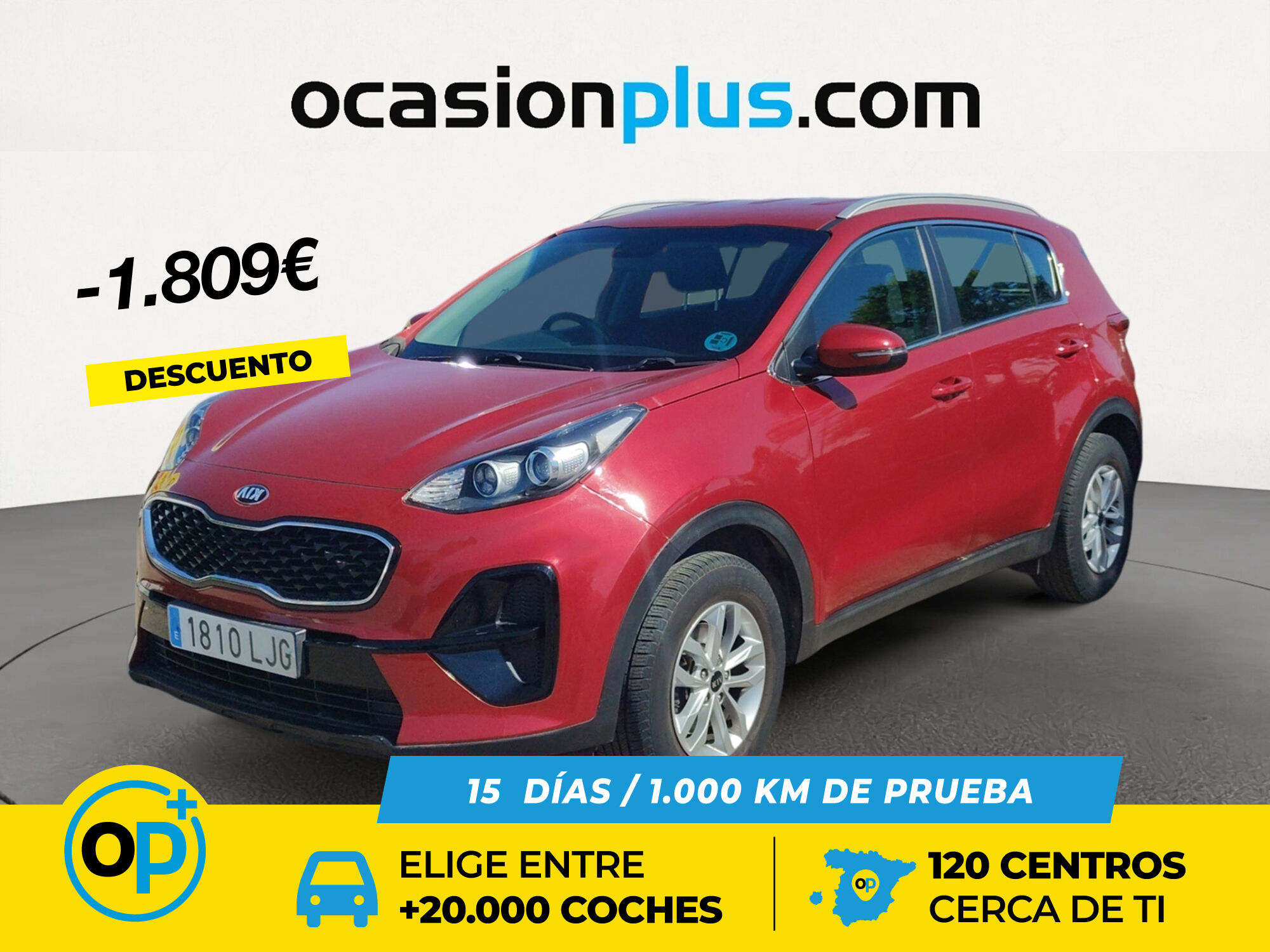 KIA Sportage (1.6 GDi Concept 4x2 97 kW (132 CV)) en Madrid