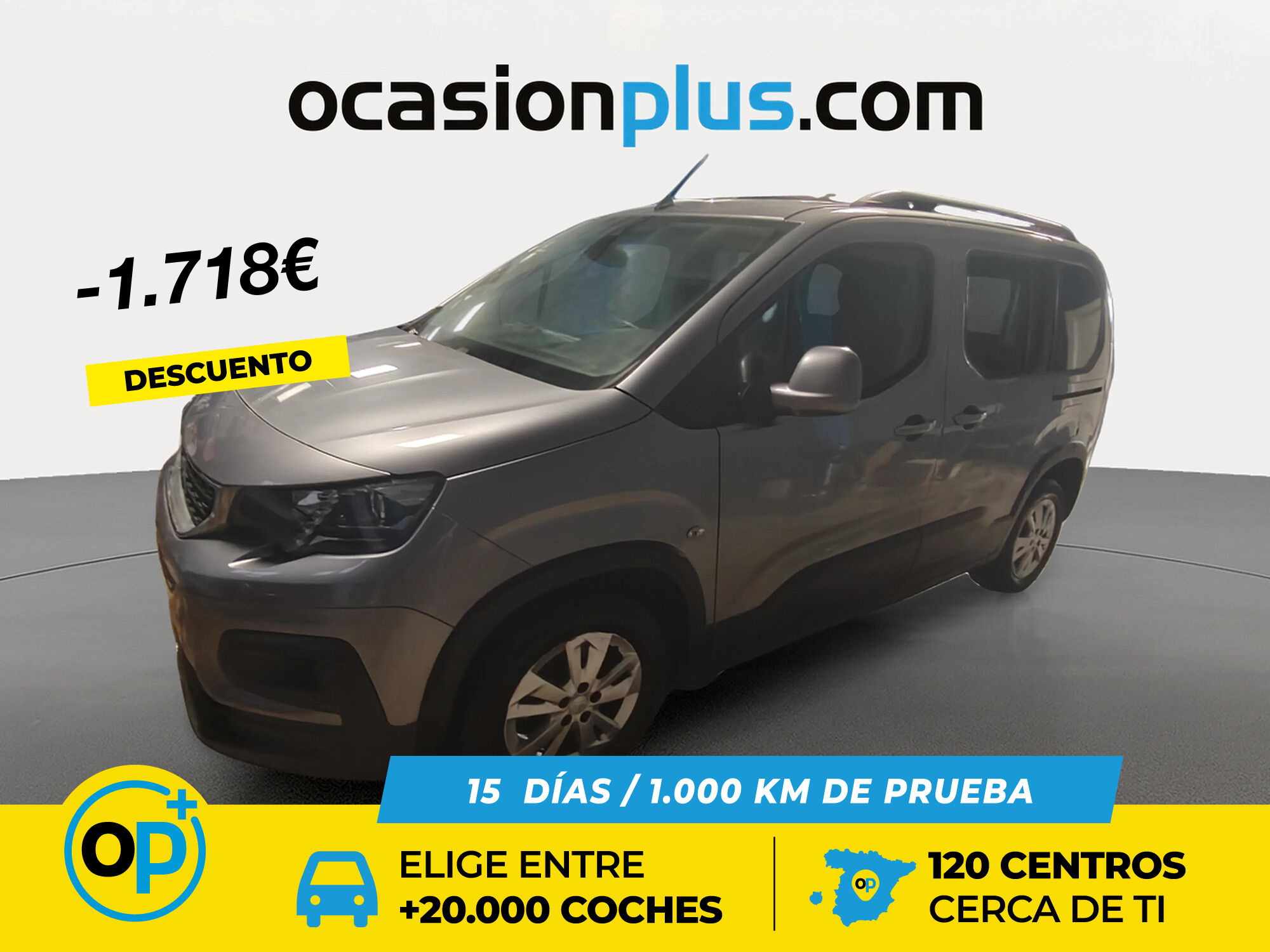PEUGEOT Rifter (BlueHDi 130 Allure Standard EAT8 96 kW (130 CV)) en Madrid