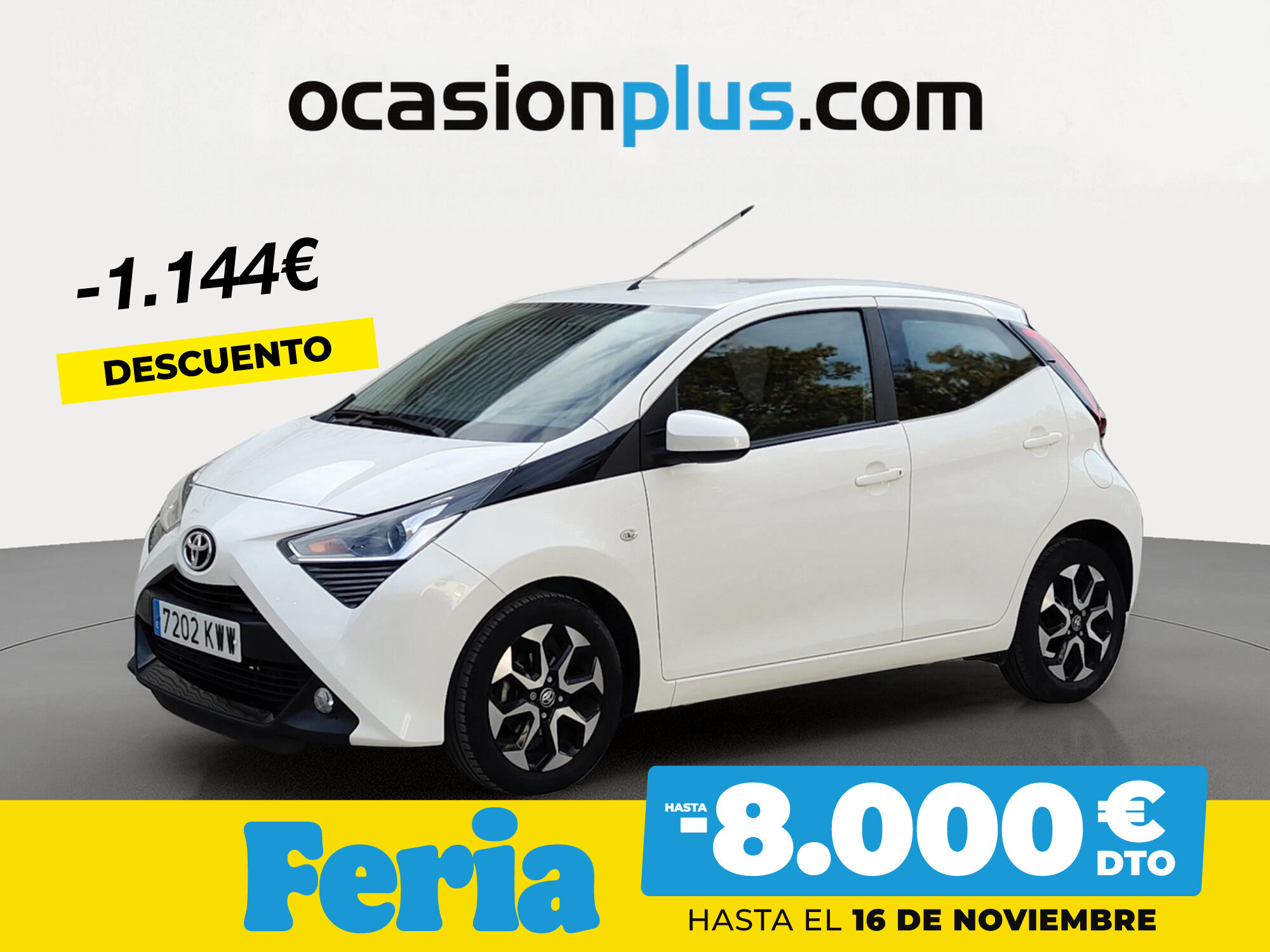 TOYOTA Aygo (1.0 70 x-play 53 kW (72 CV)) en Madrid