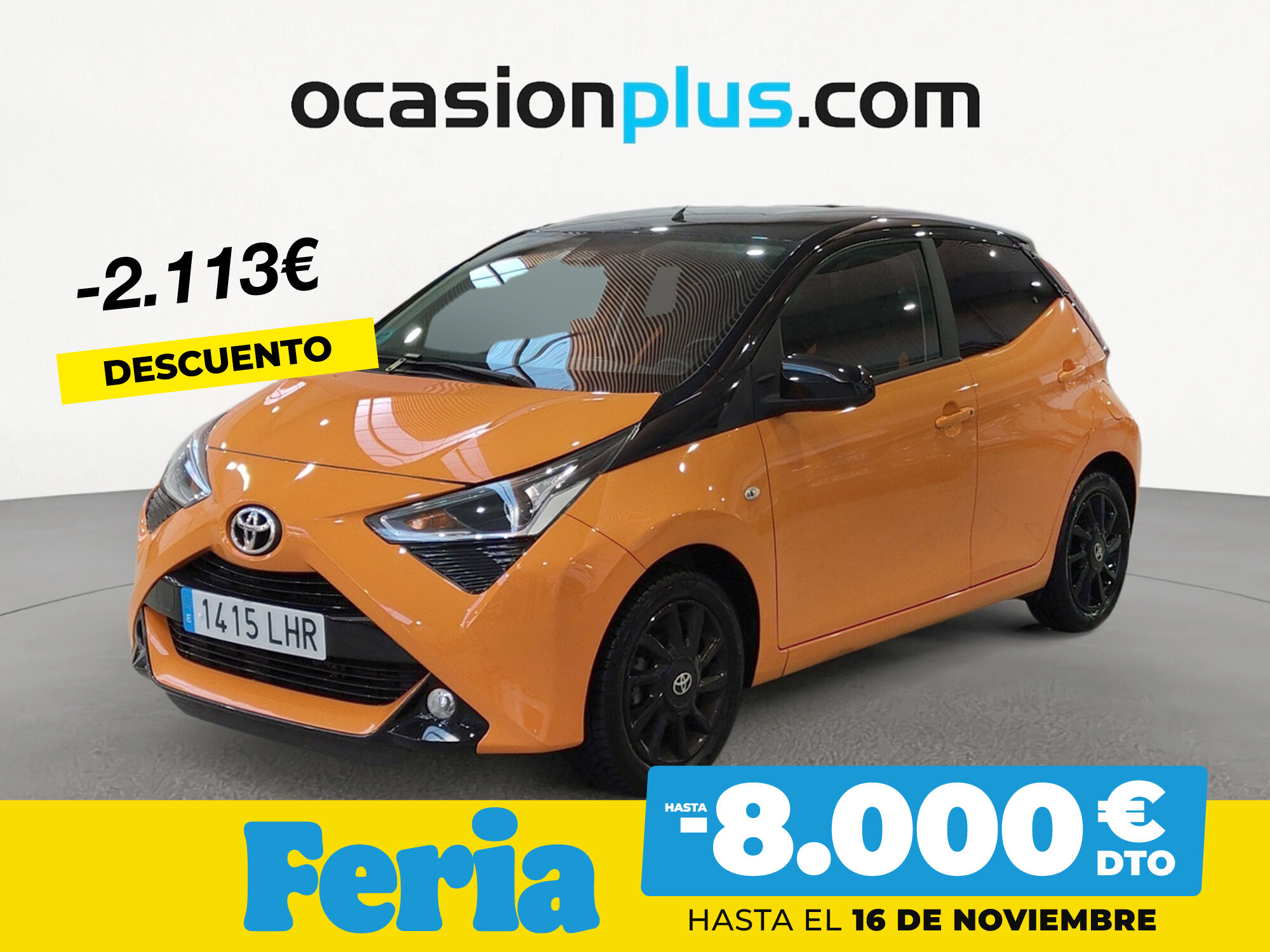 TOYOTA Aygo (1.0 70 x-cite 53 kW (72 CV)) en Madrid